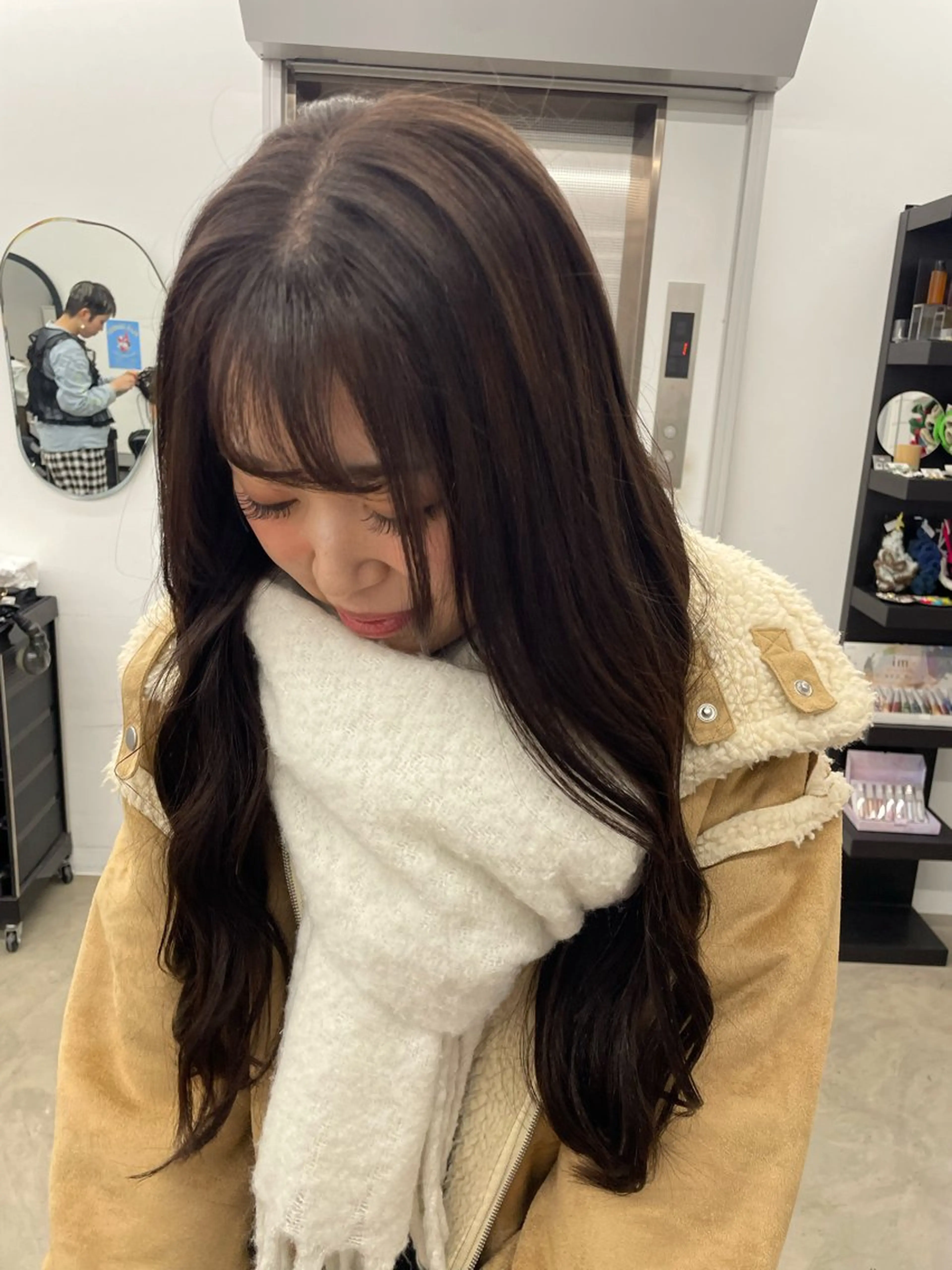 ロング カラー ヘアカラー Nico☺︎ 🎀YUのヘアスタイル