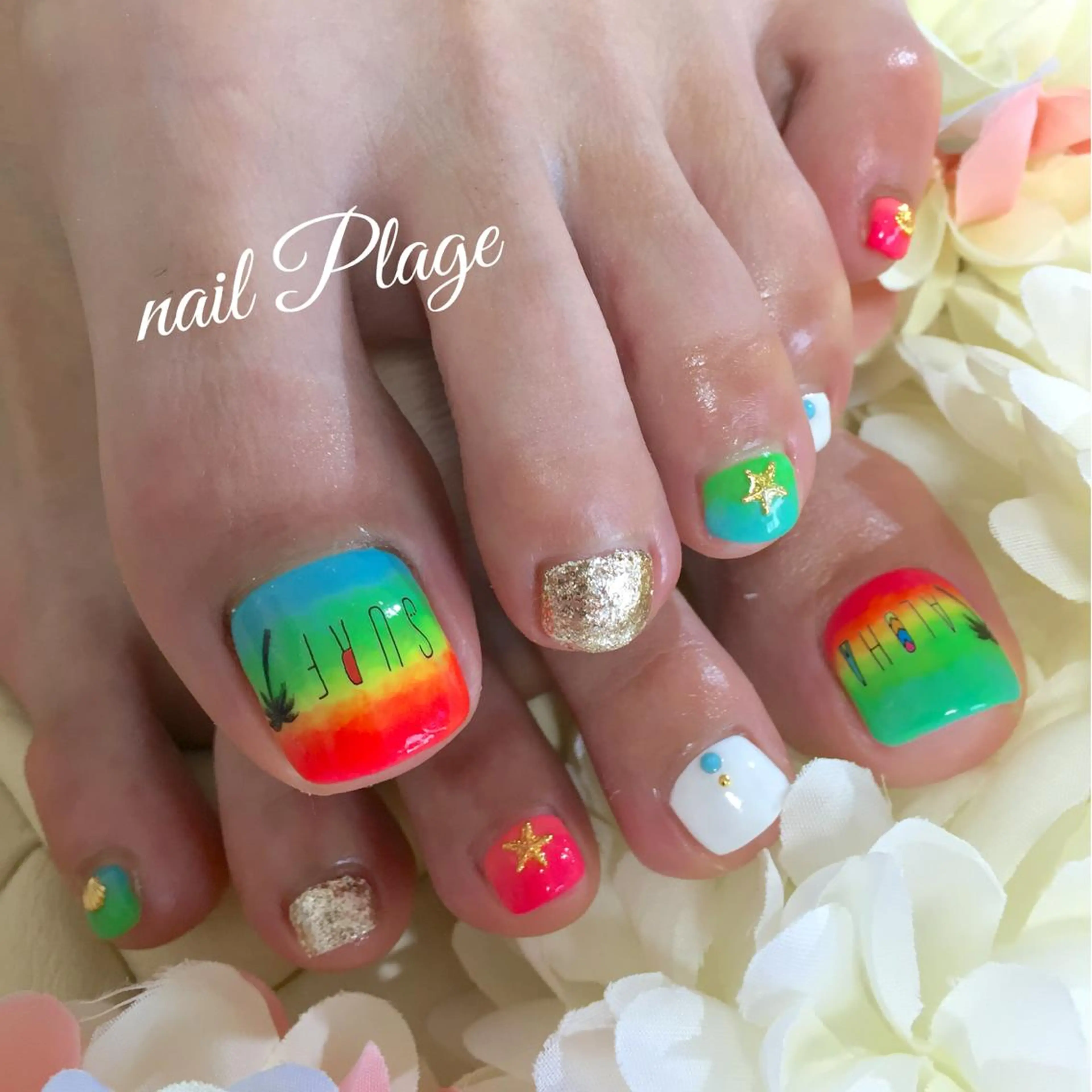 ネイル nail Plage Imai kanaのネイルデザイン
