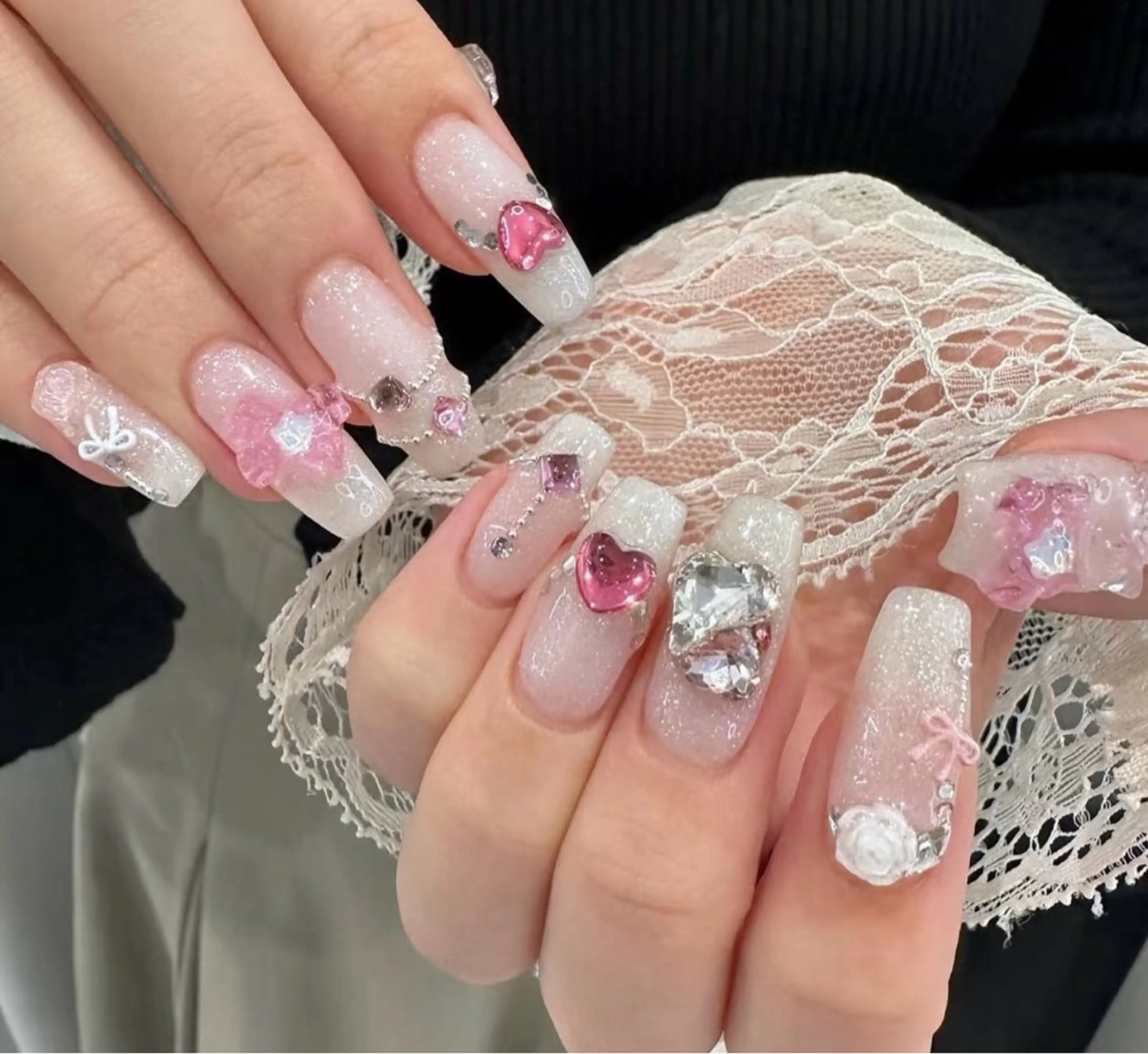 ネイル 長さだし専門店 M2　rikaのネイルデザイン