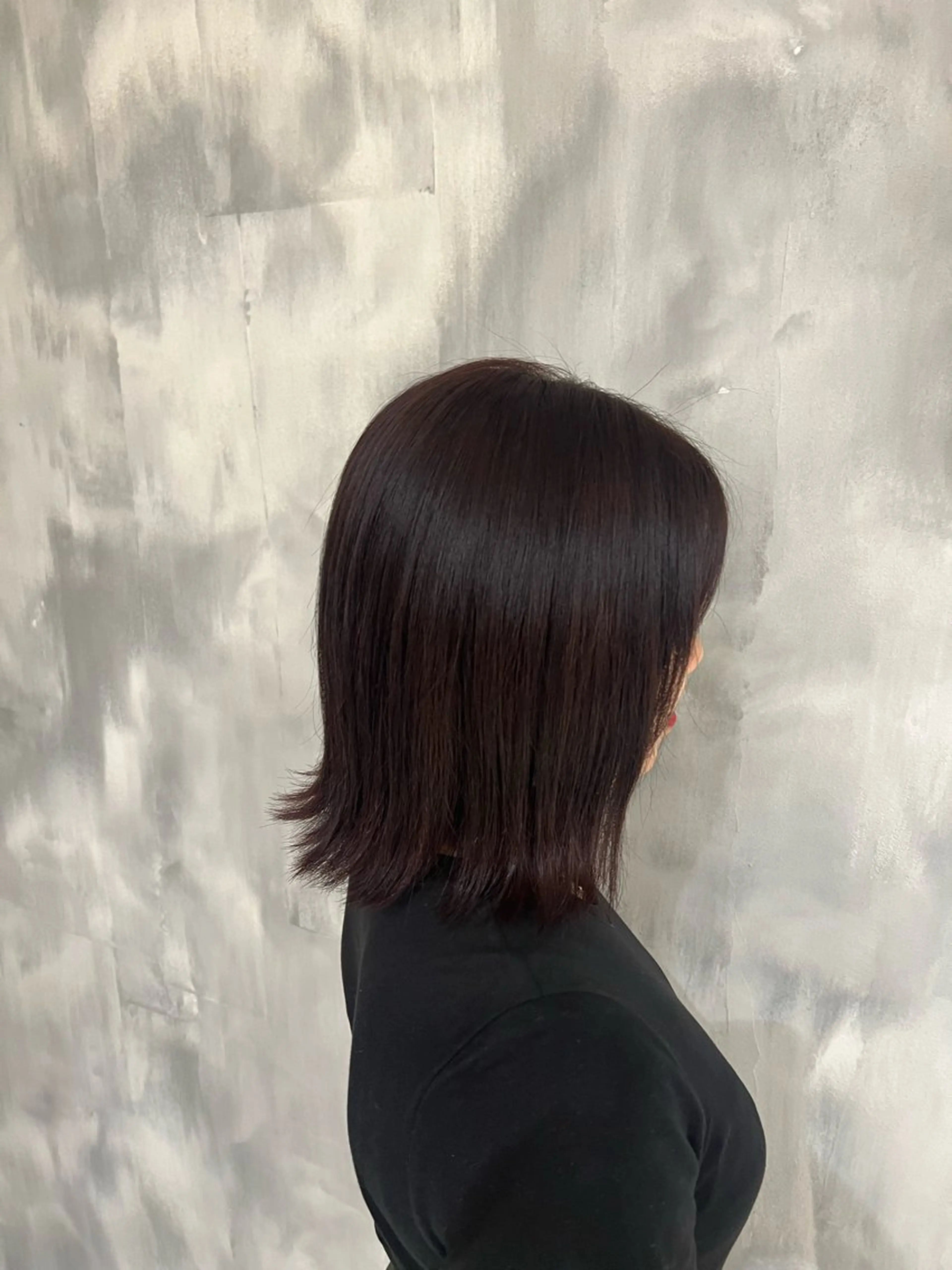 ショート ヘアカラー ✨艶髪／透明感カラー ミユ💜のヘアスタイル