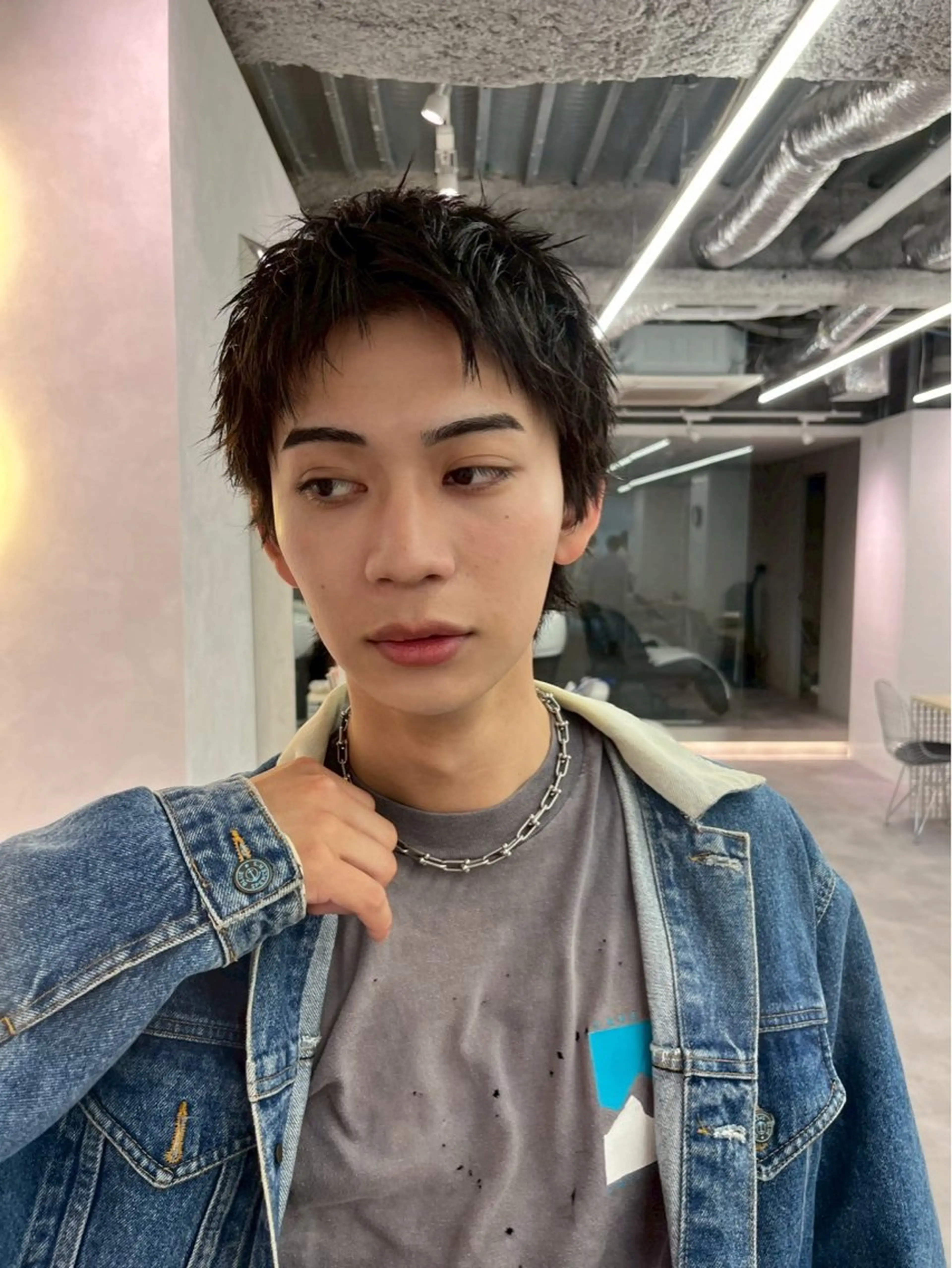 メンズ カット 横浜メンズ特化 田中リョウのヘアスタイル