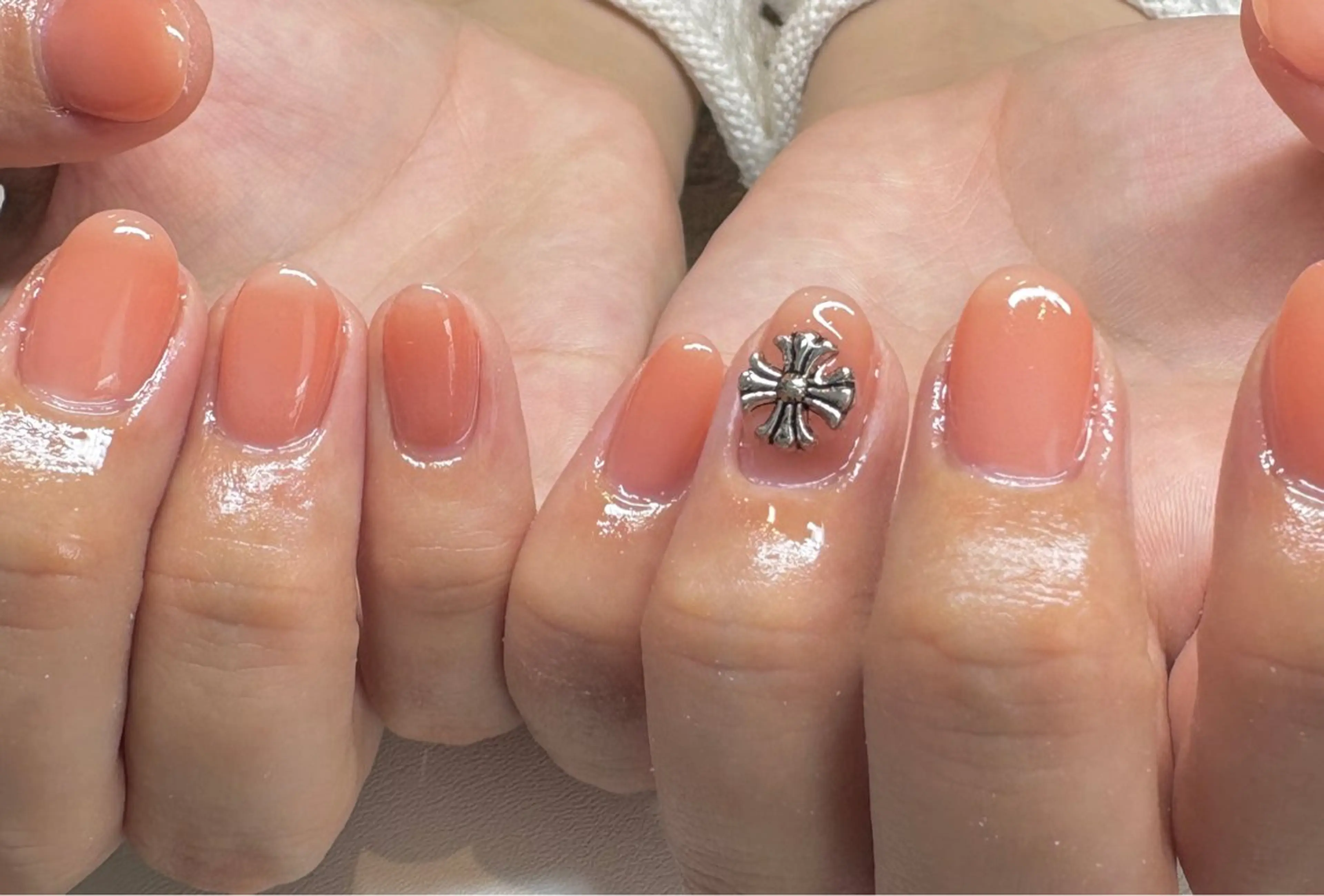 ネイル 長さ出し 持ち込み 春ネイル ハンドネイル N.style所属・Ｎ. styleのネイルデザイン