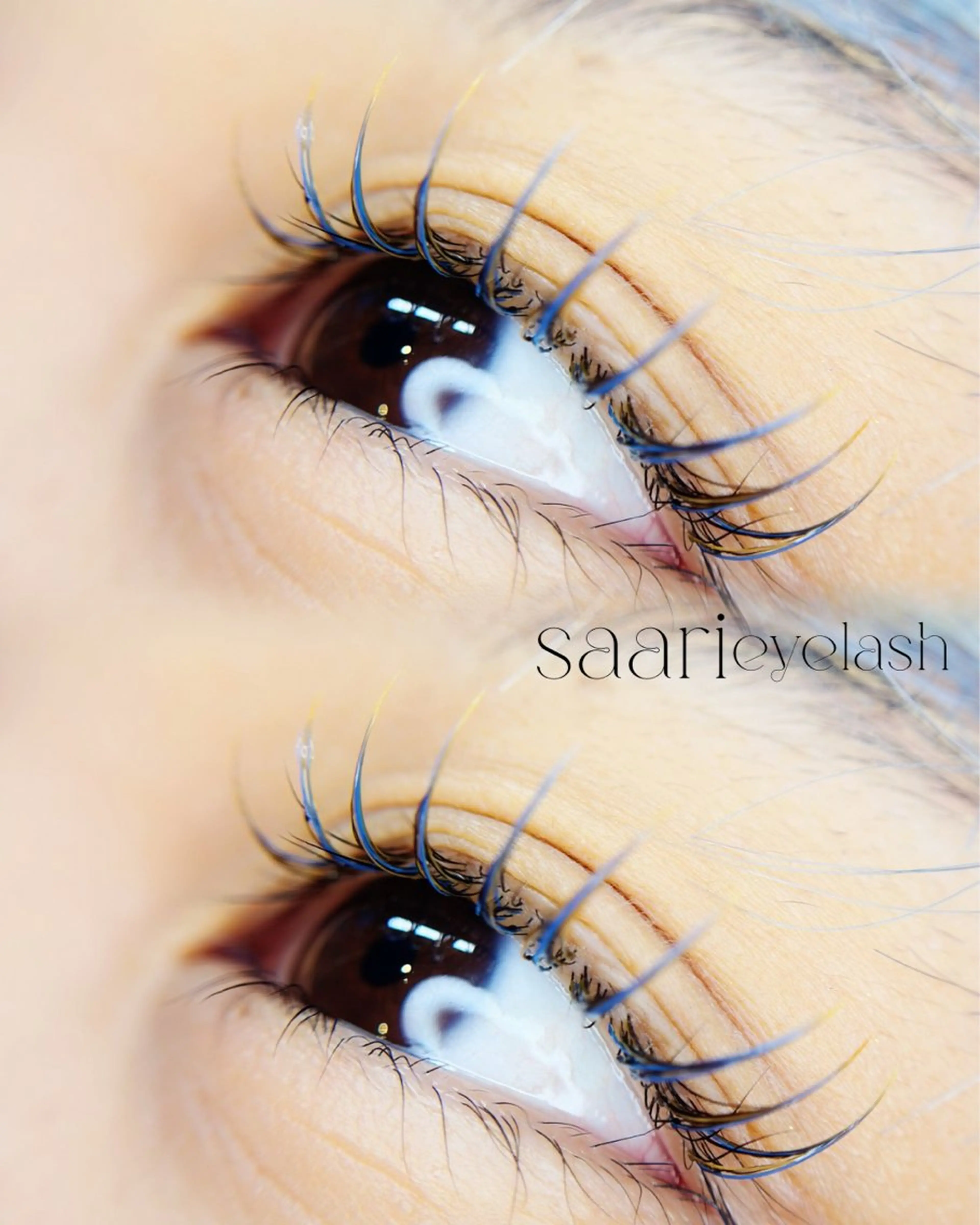 マツエク・マツパ saari eye lash staffのマツエク・マツパデザイン