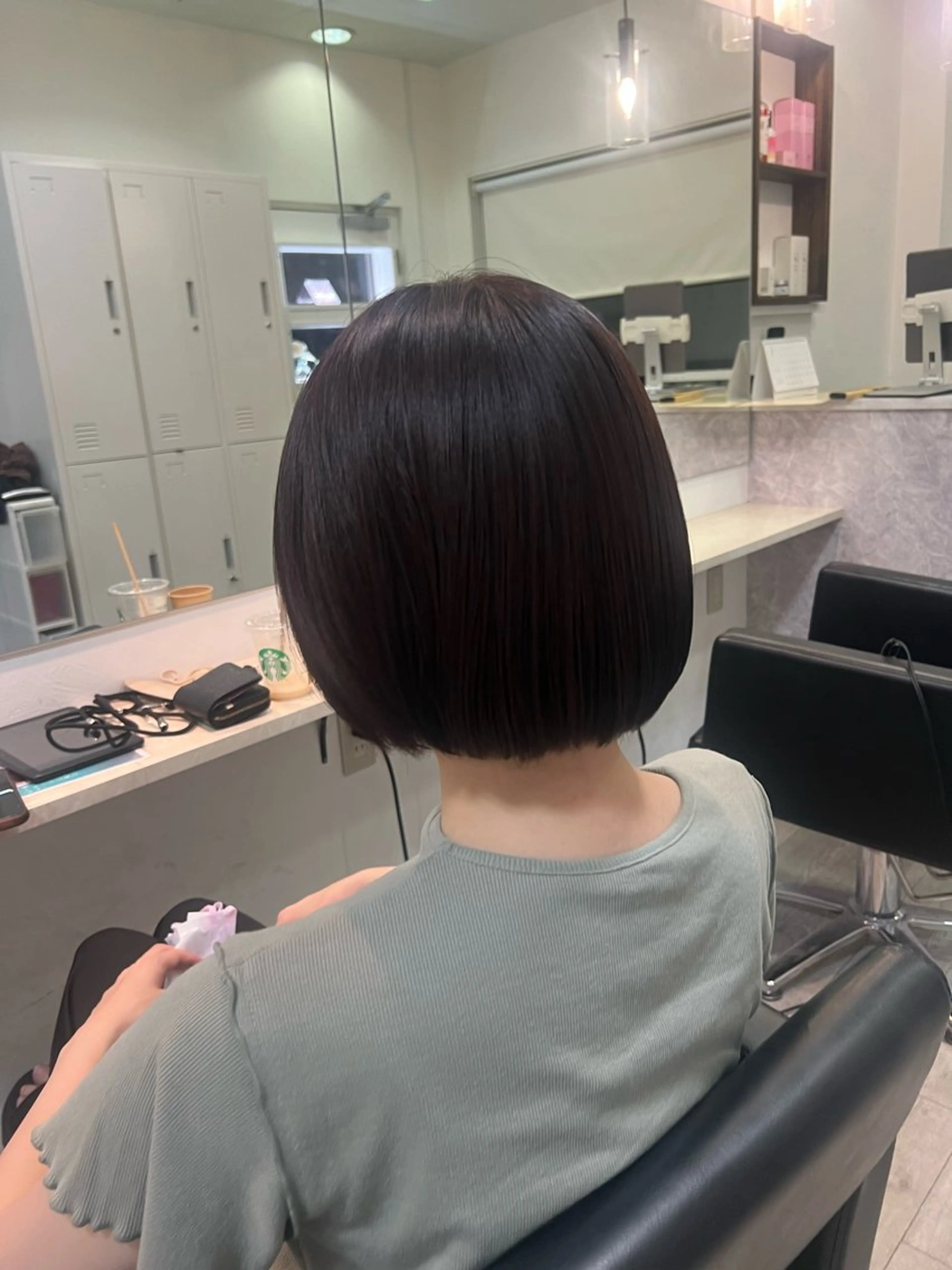 ミディアム カラー カット ヘアカラー トリートメント 🤍美髪×艶カラー RYOKO🤍のヘアスタイル