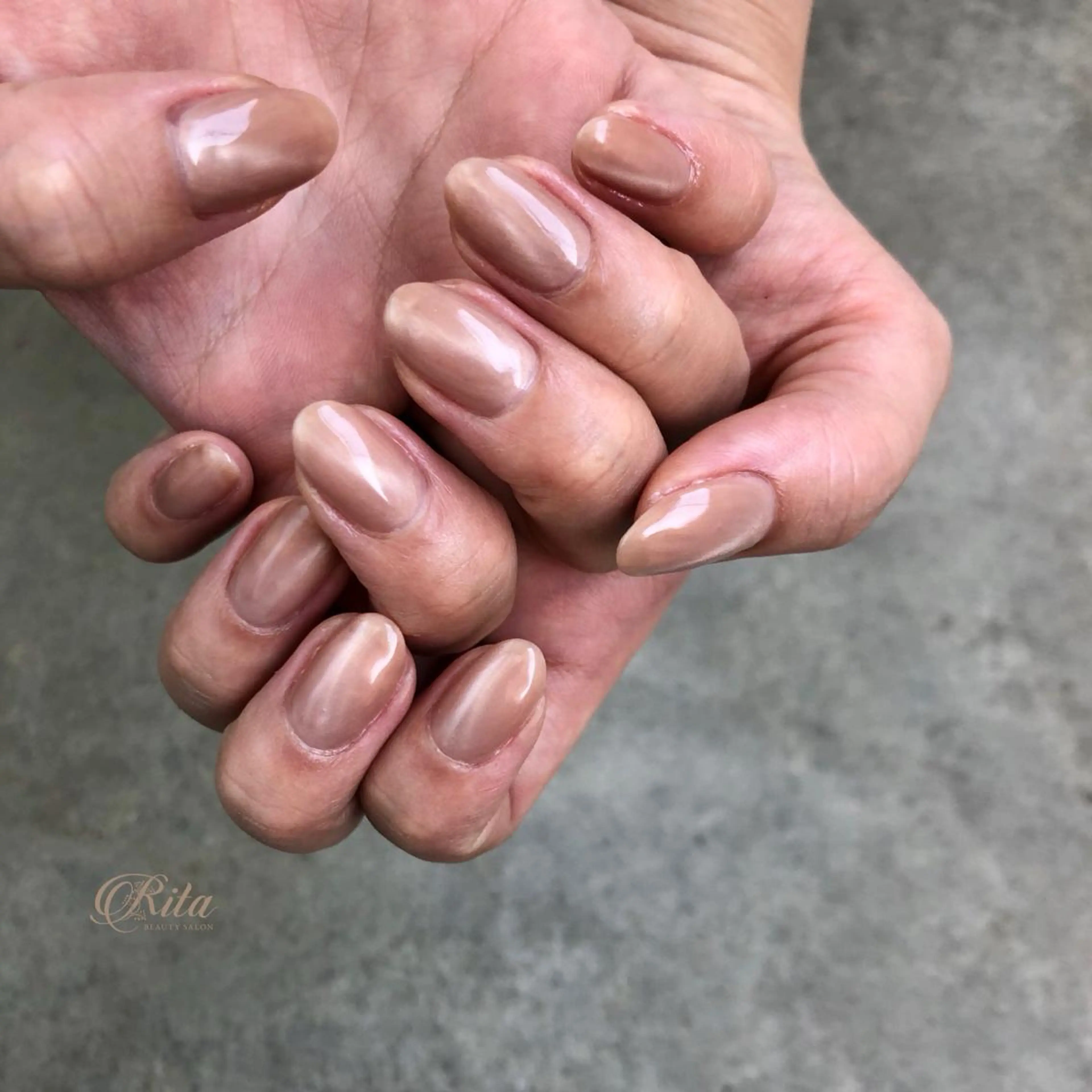 ネイル ジェルネイル マグネットネイル Rio 𓍼のネイルデザイン