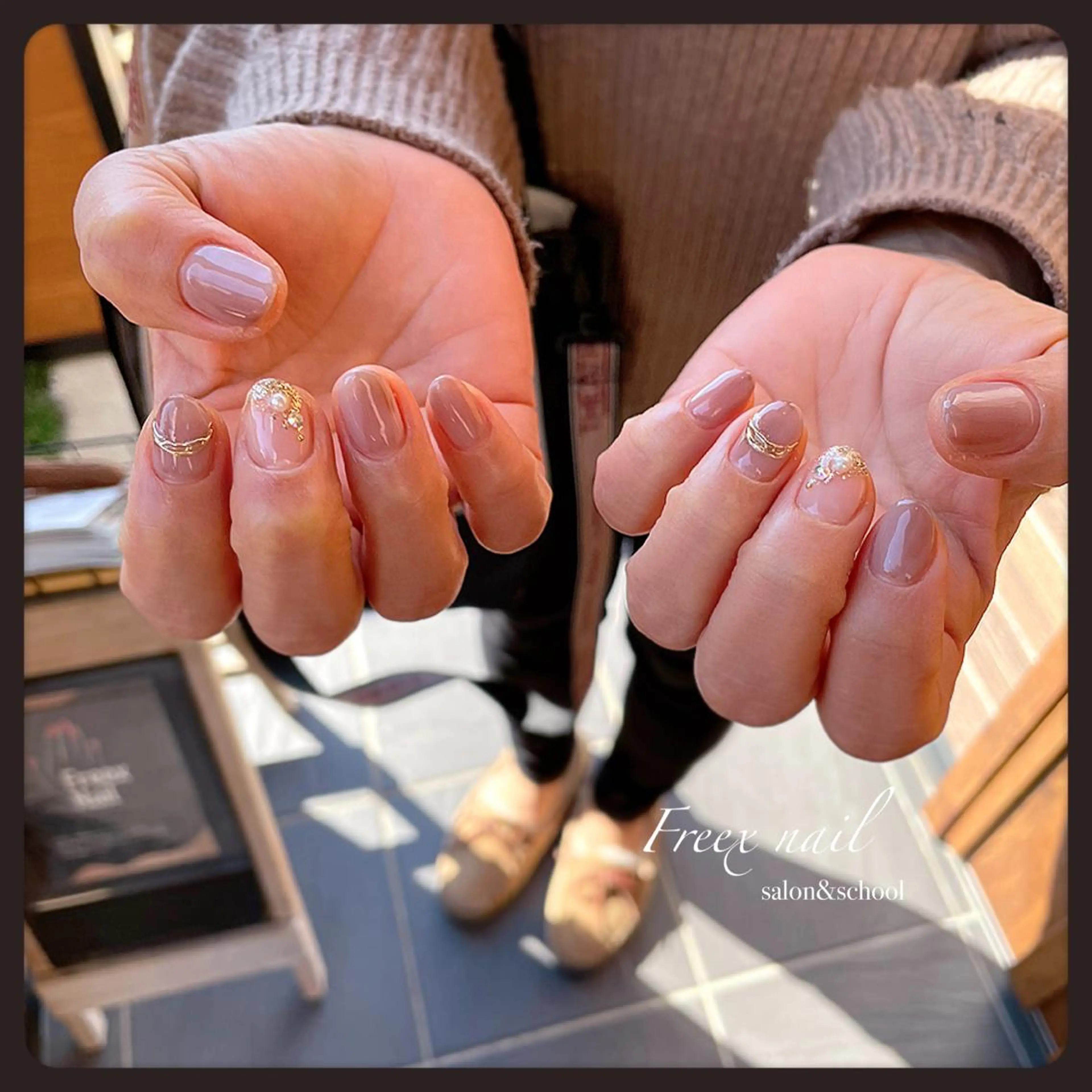 ネイル ハンドネイル ハンドケア Freex nail所属・freex nail /ニュアンス/個性派のネイルデザイン