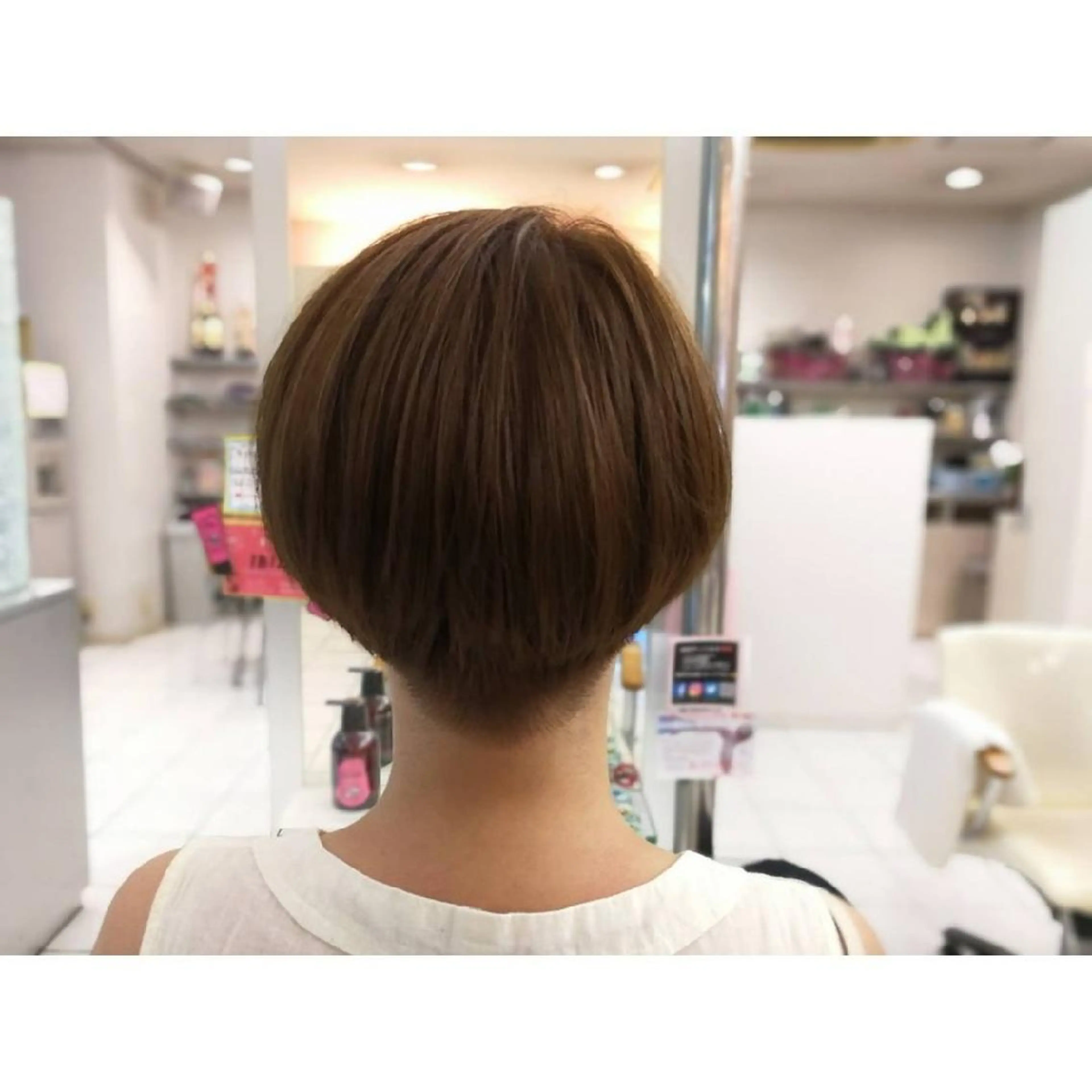 ショート カラー カット ヘアカラー 生田 博紀のヘアスタイル
