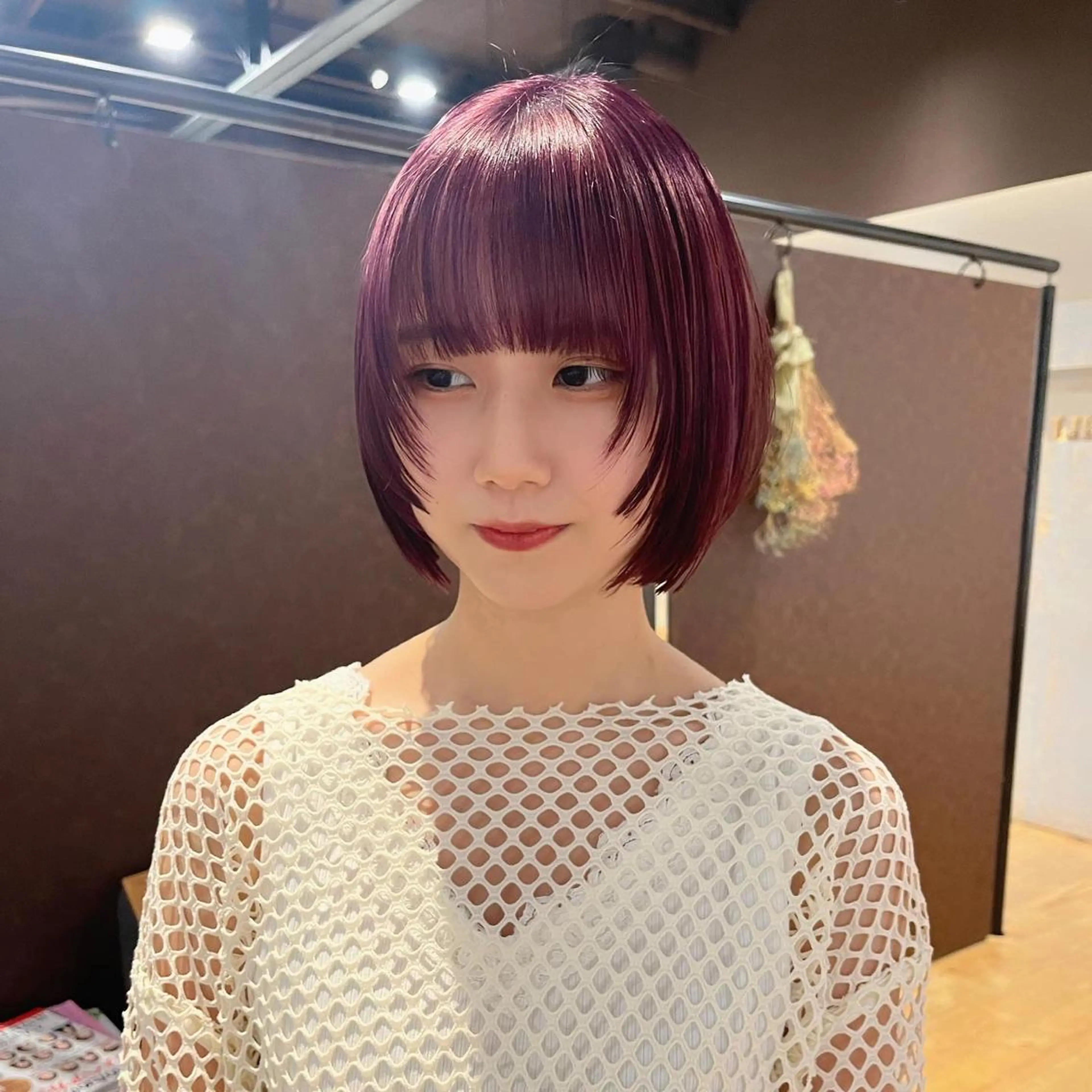 ショート marino/ カラー/顔周りカットのヘアスタイル