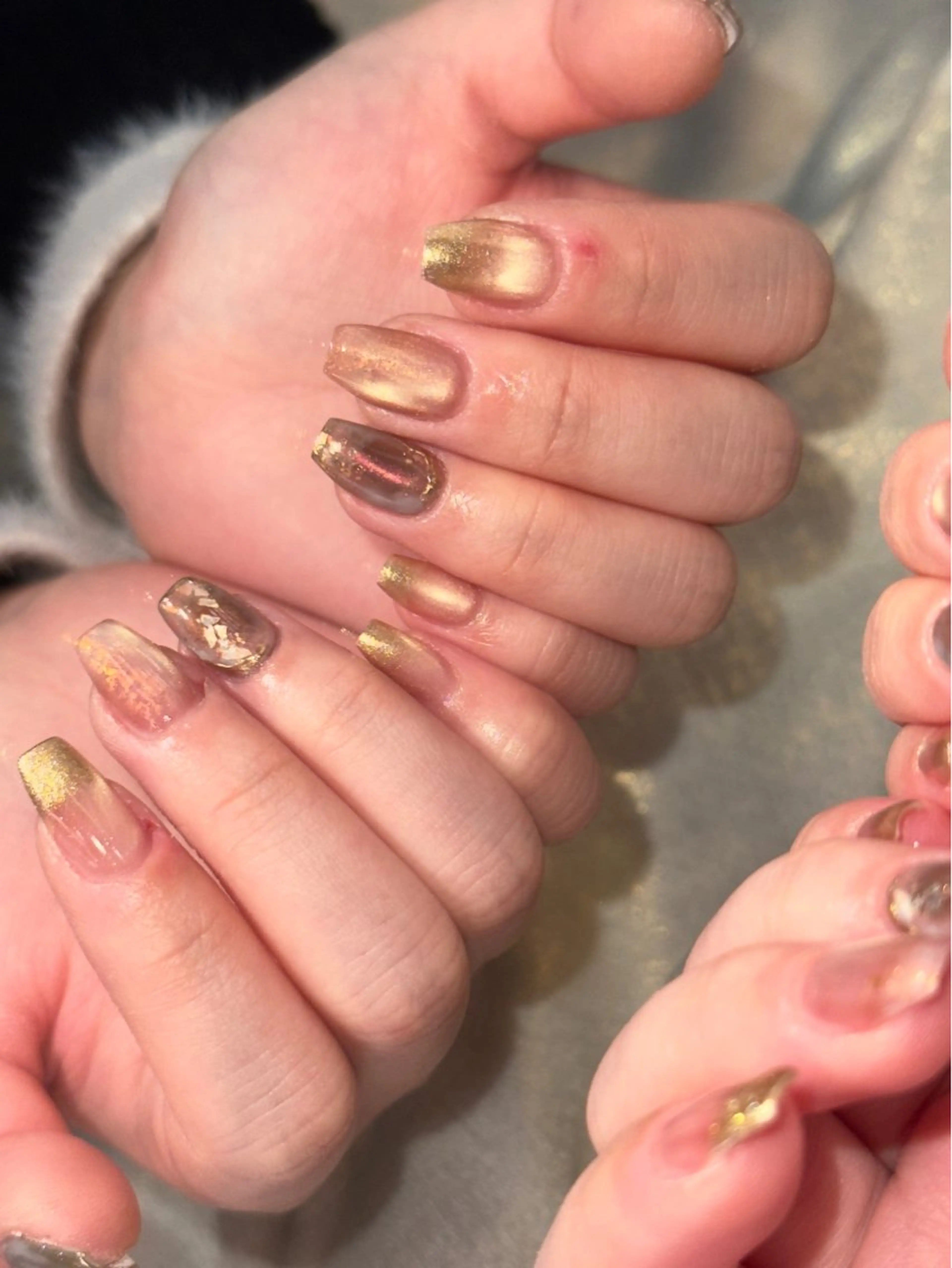 ネイル ニュアンスネイル 小野里 七海のネイルデザイン