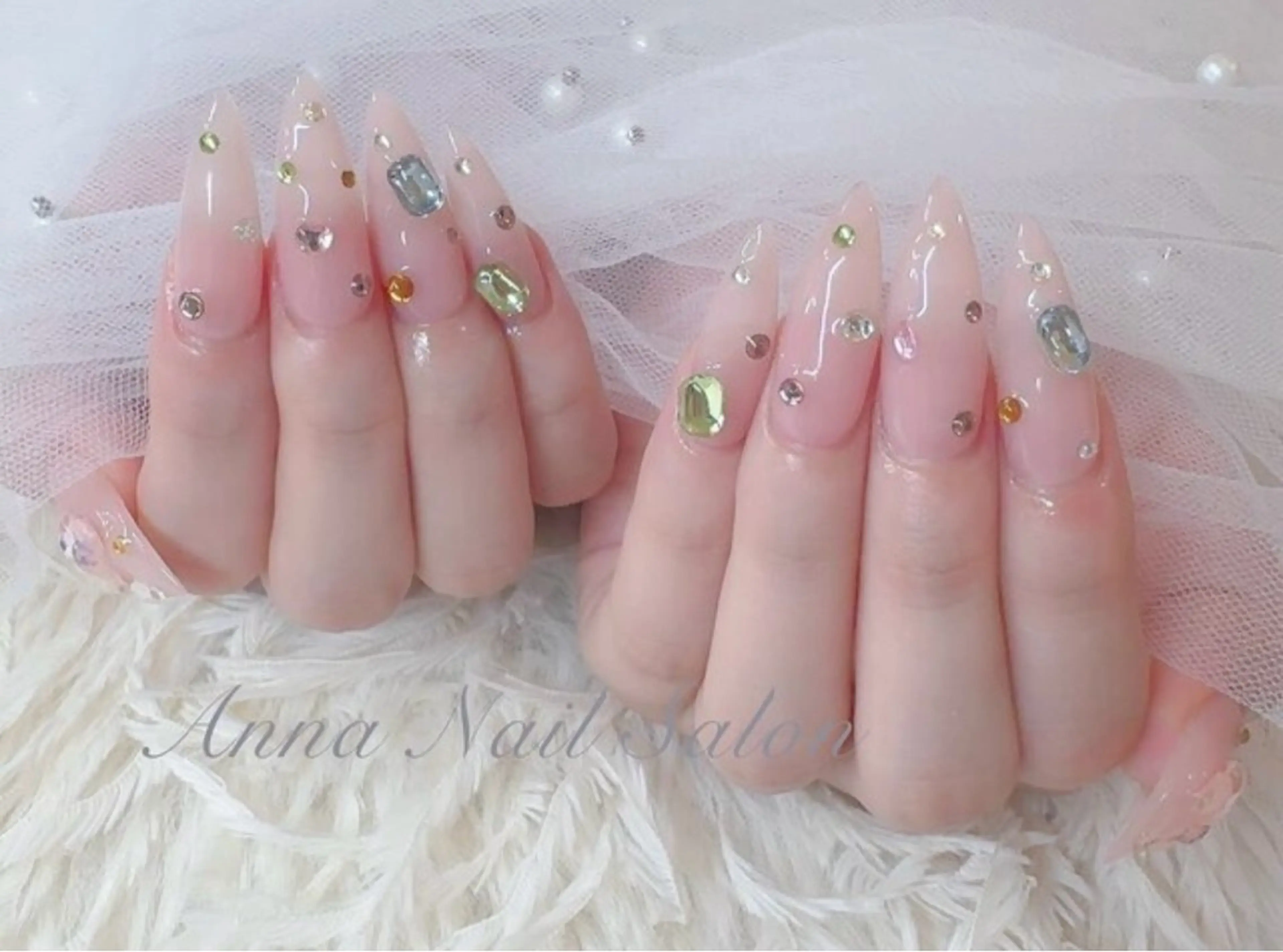 ネイル ✨リース🩵 nail新宿のネイルデザイン