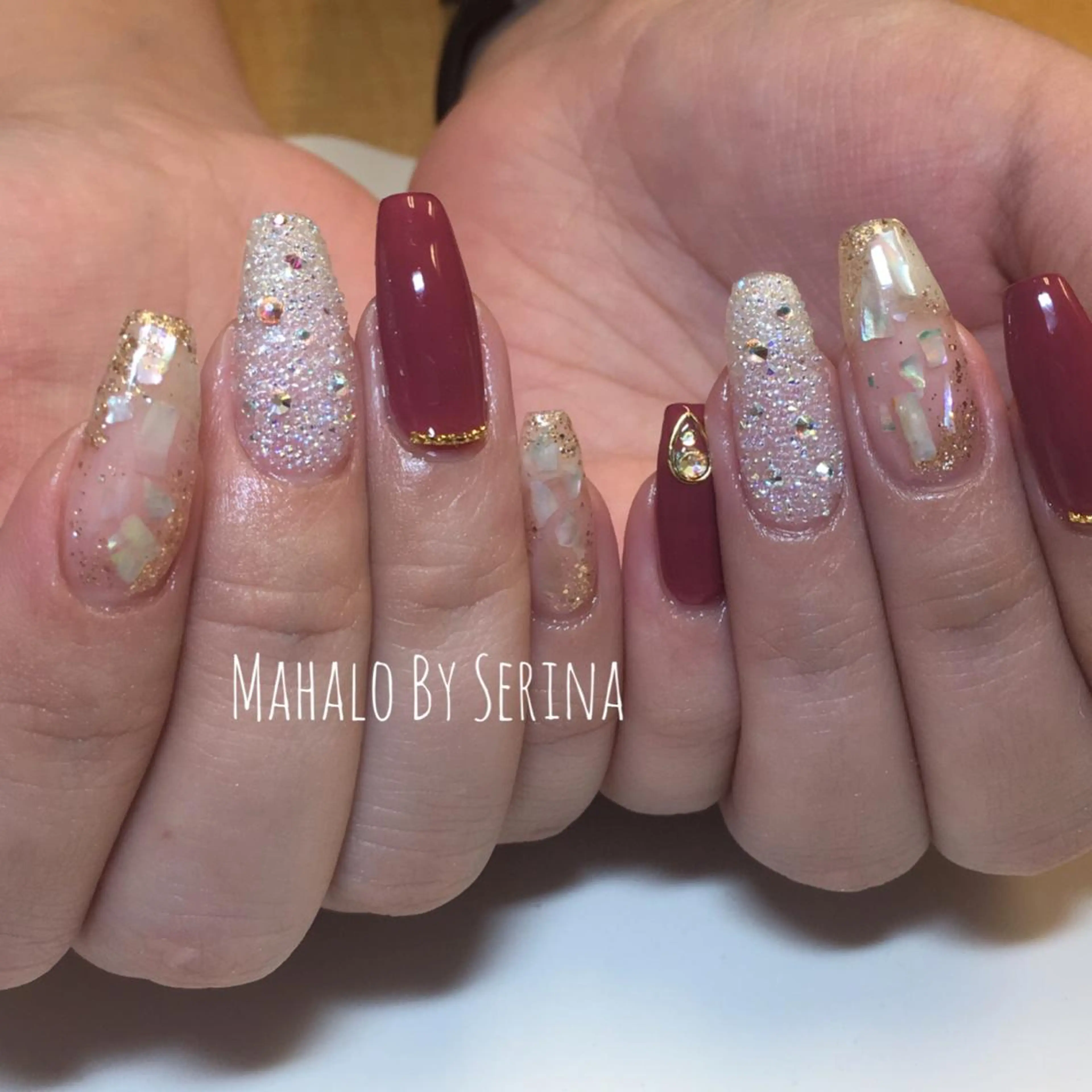 ロング ネイル SUNNY BAE. SERINAのネイルデザイン