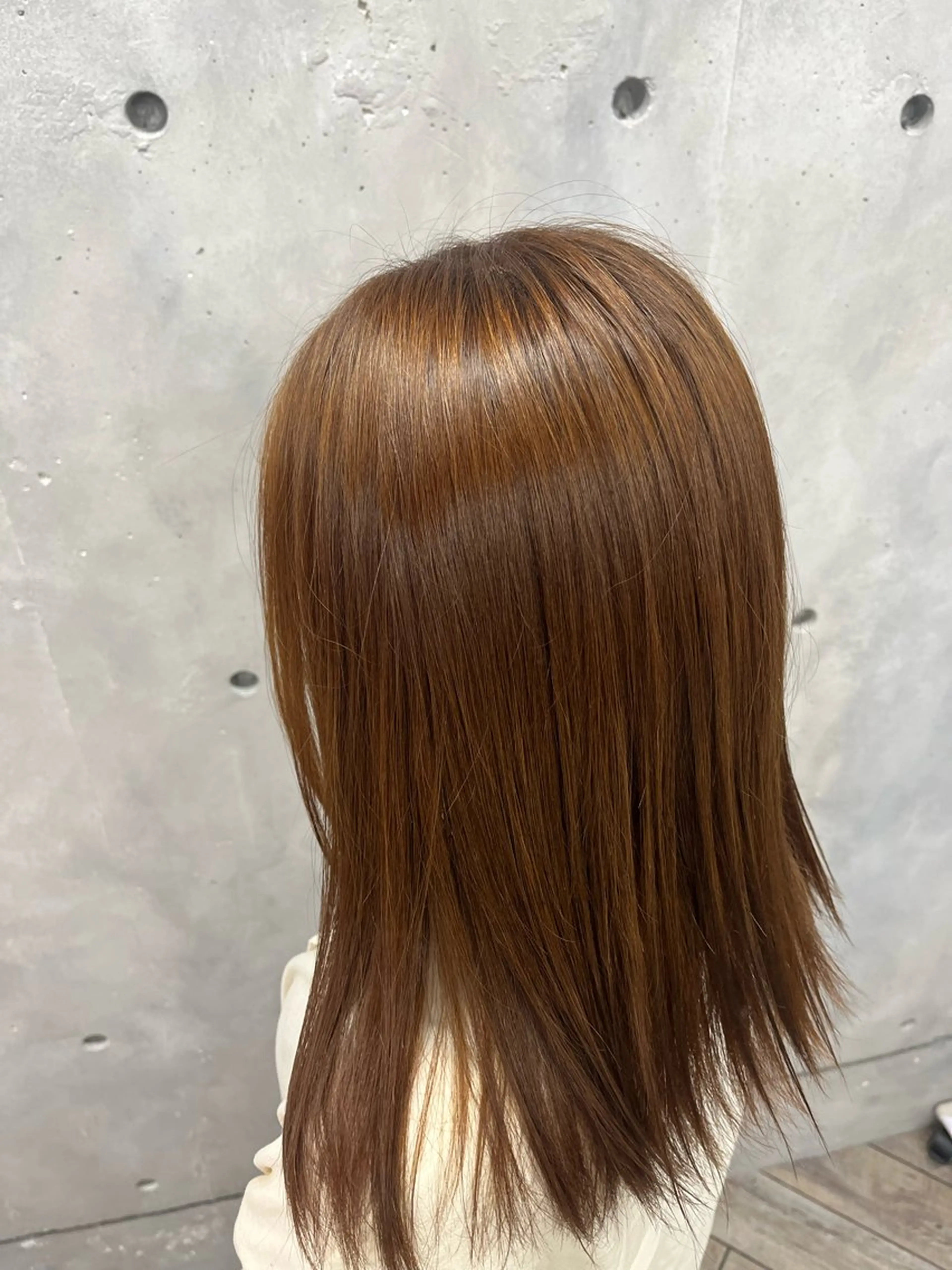 ミディアム little kumamoto所属・chinatsu .のヘアスタイル