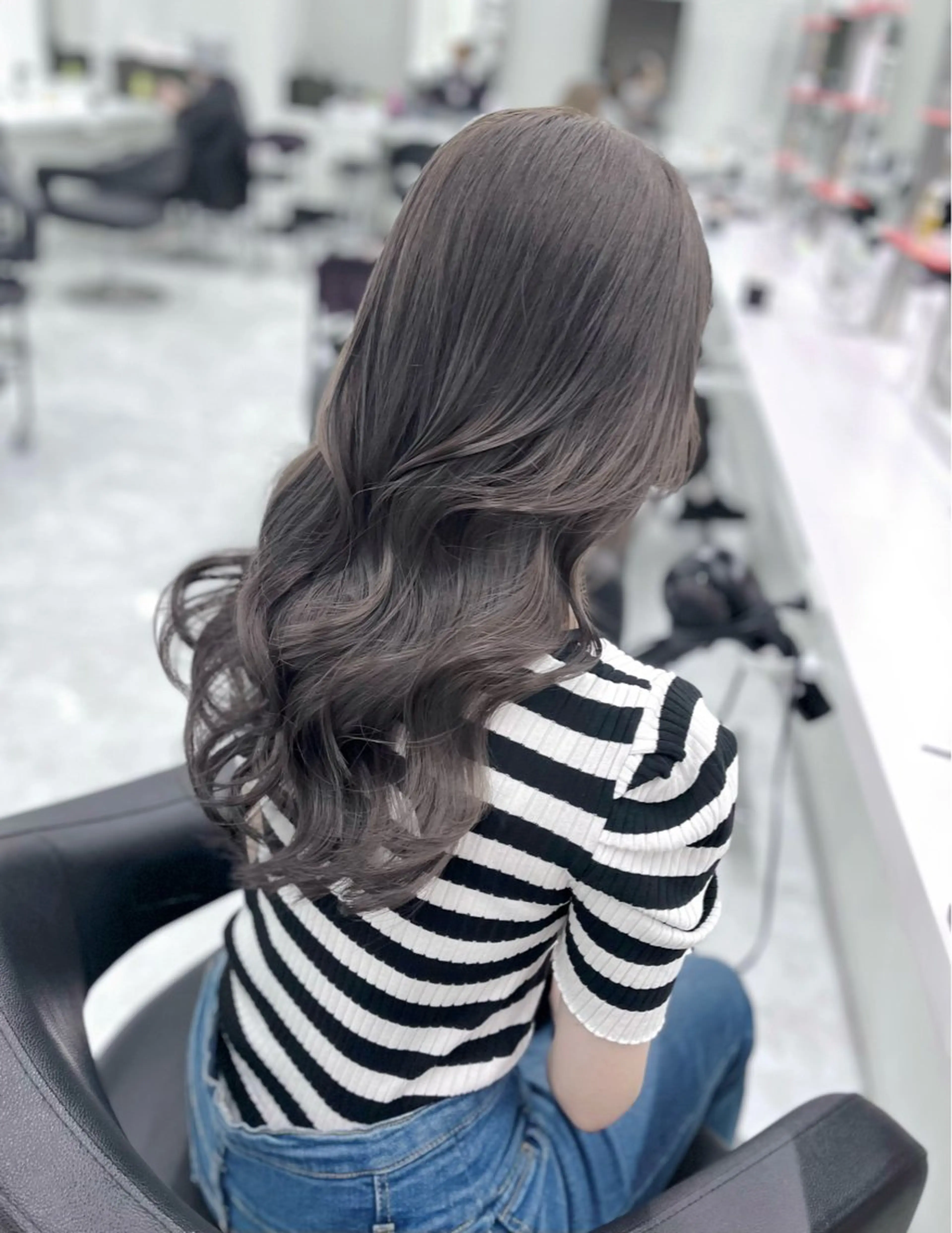 セミロング カラー ヘアアレンジ サロウィン渋谷宇田川店所属・ハッシュカット/レイ ヤーカットArataのヘアスタイル