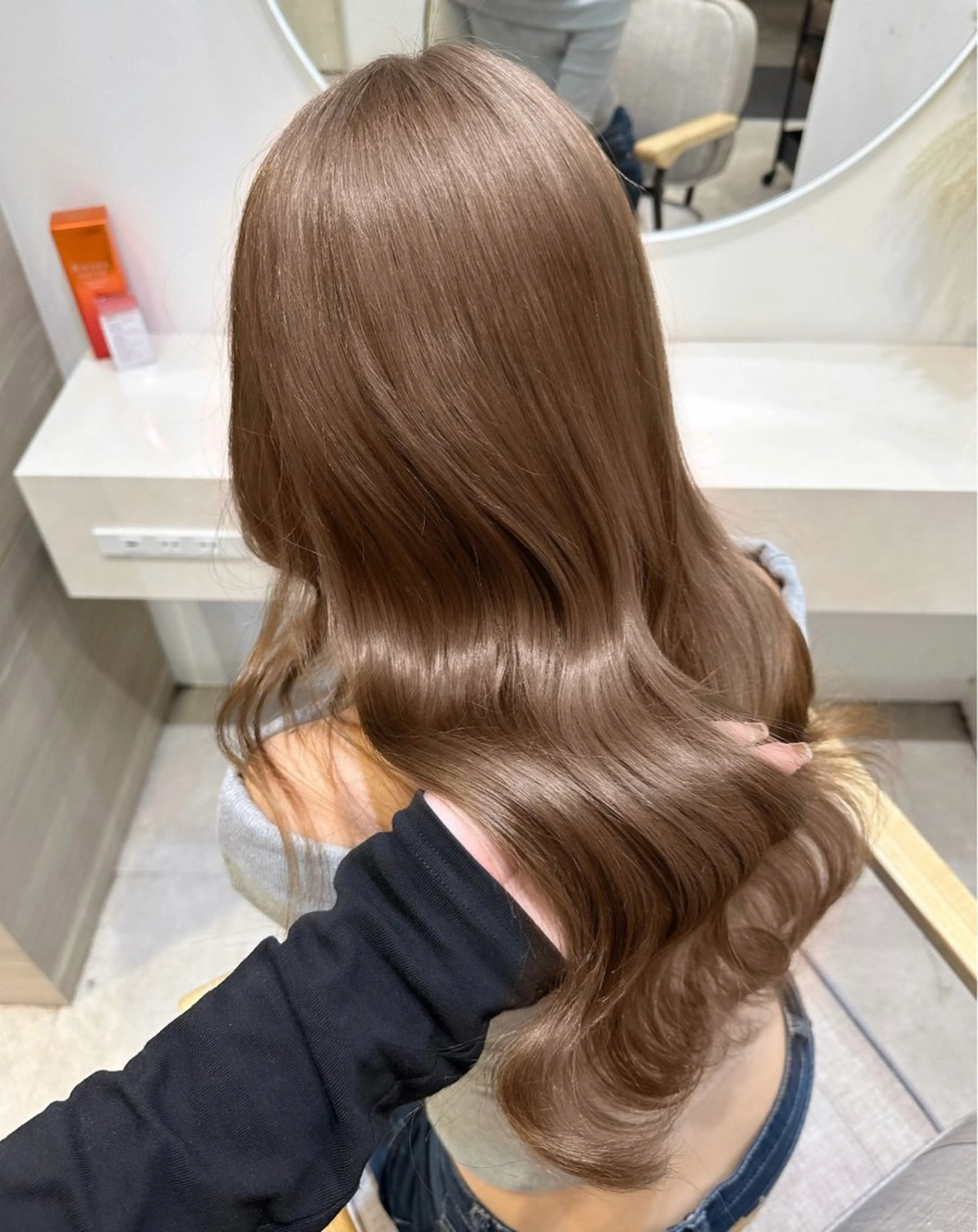 カラー ヘアカラー 🎀sakura🎀 艶髪/韓国/ワンホンのヘアスタイル