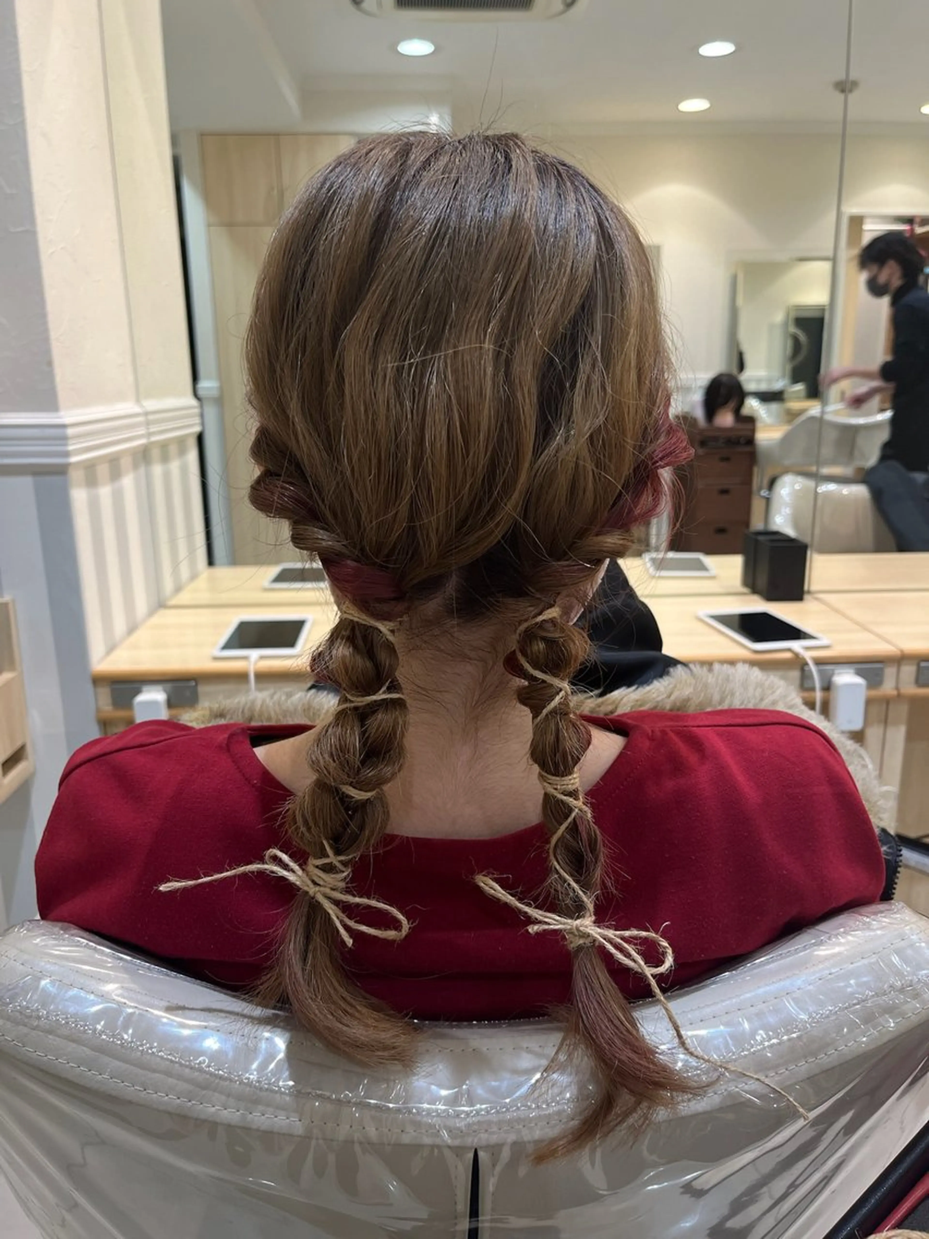 ヘアアレンジ 田中 瑞妃のヘアスタイル