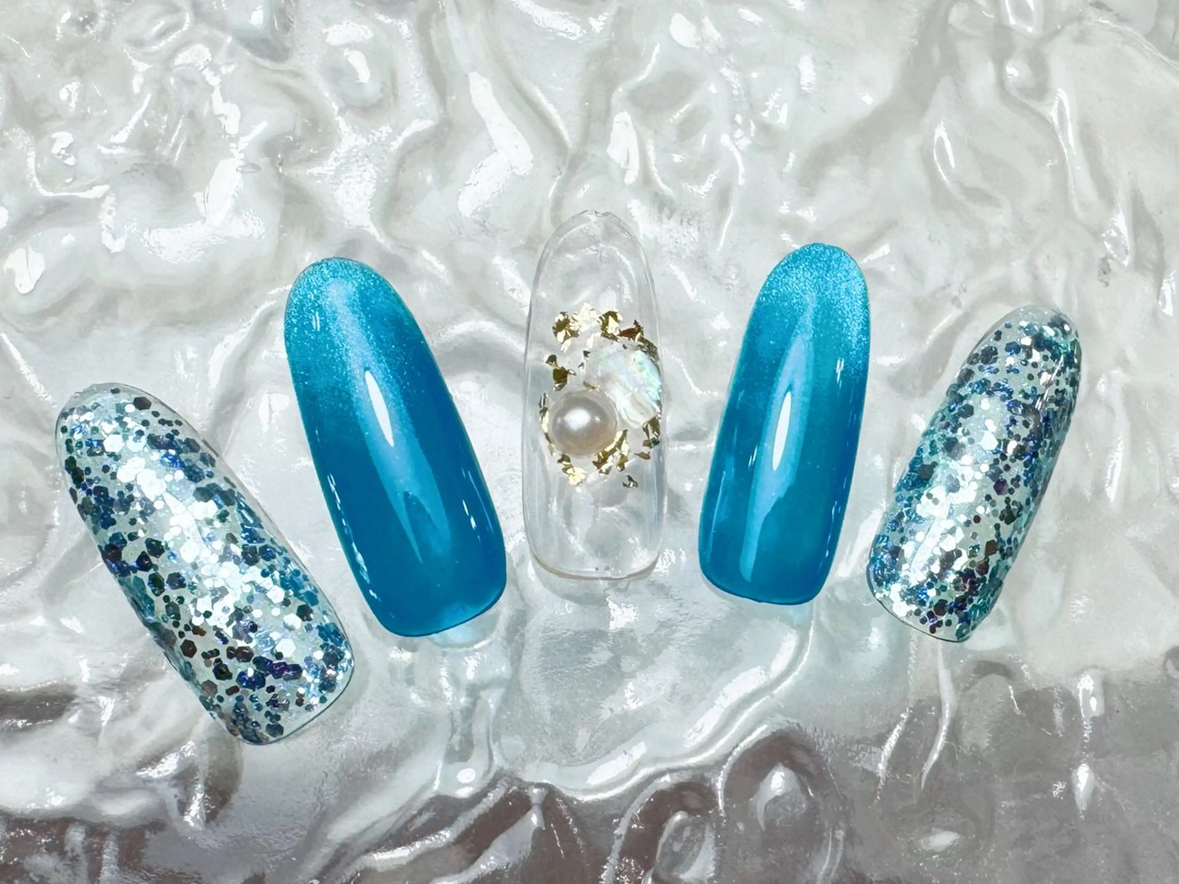 ネイル ハンドネイル マジックミラー所属・マジック ミラーのネイルデザイン