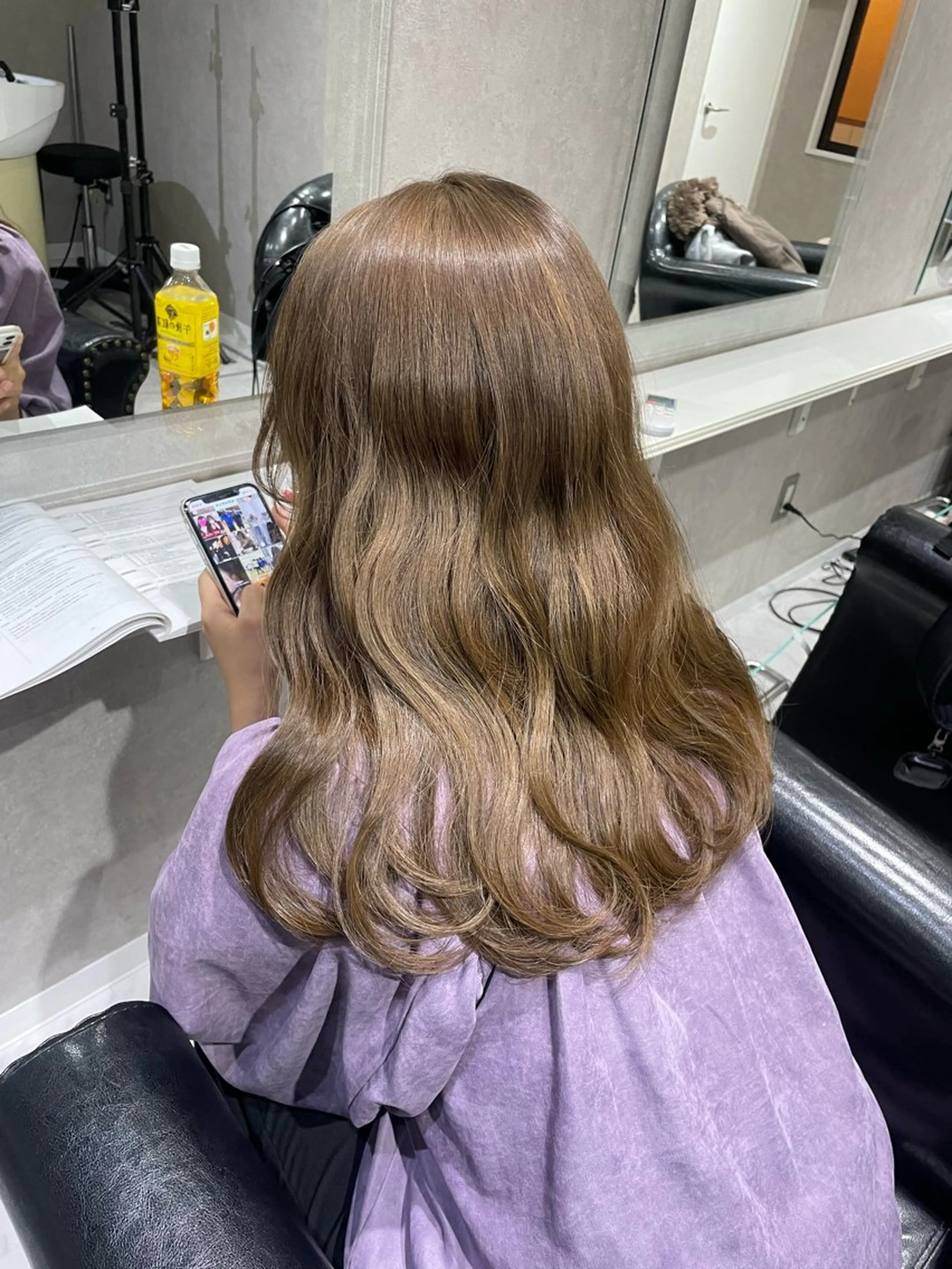 カラー ヘアカラー mimiiy fukaのヘアスタイル