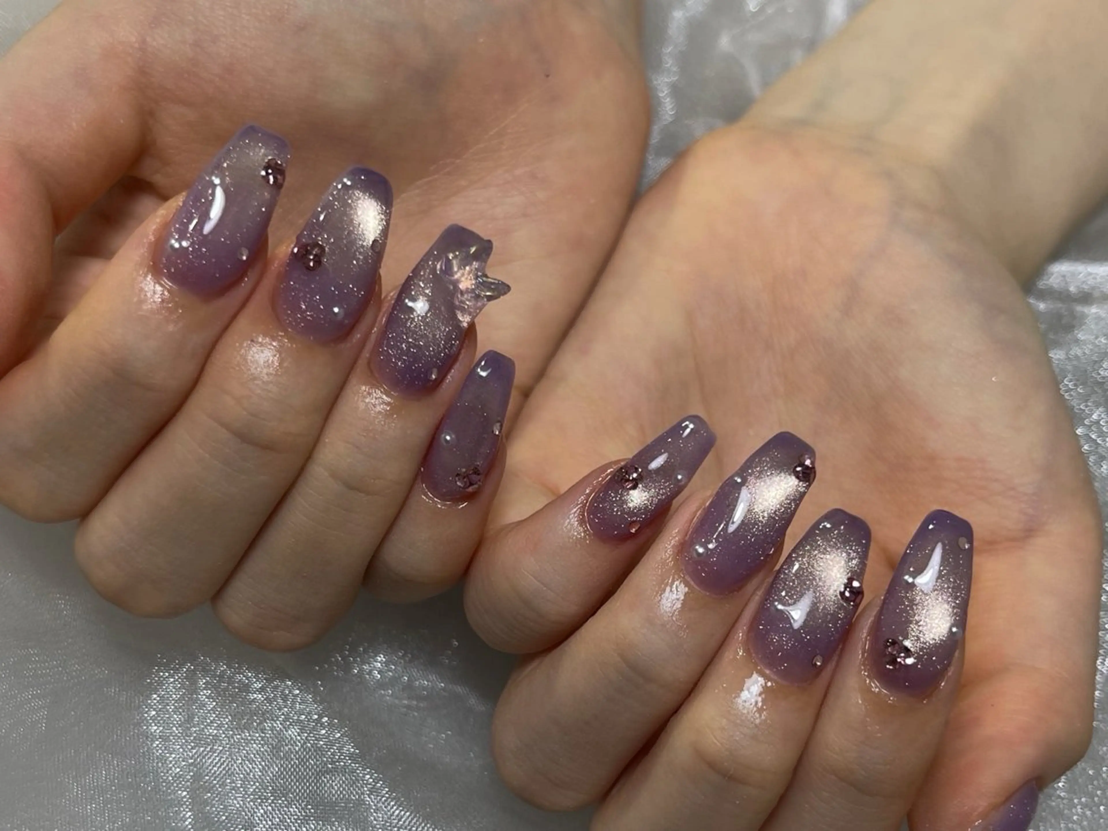 ネイル ハンドネイル ハンドケア nail salon kukuna所属・ワンホン/韓国 nail 大阪アメ村のネイルデザイン