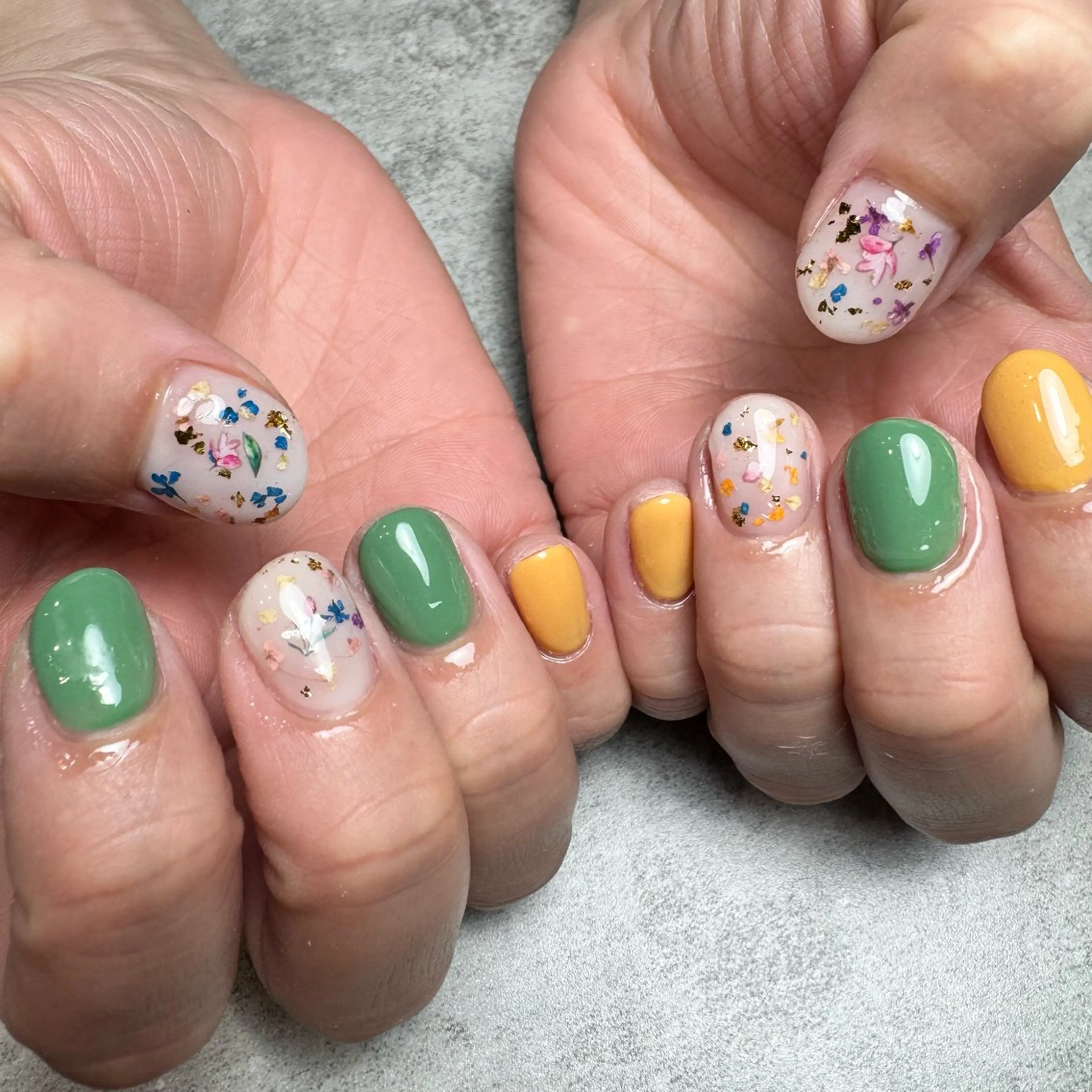 ネイル 春ネイル MATATABI. kumiのネイルデザイン