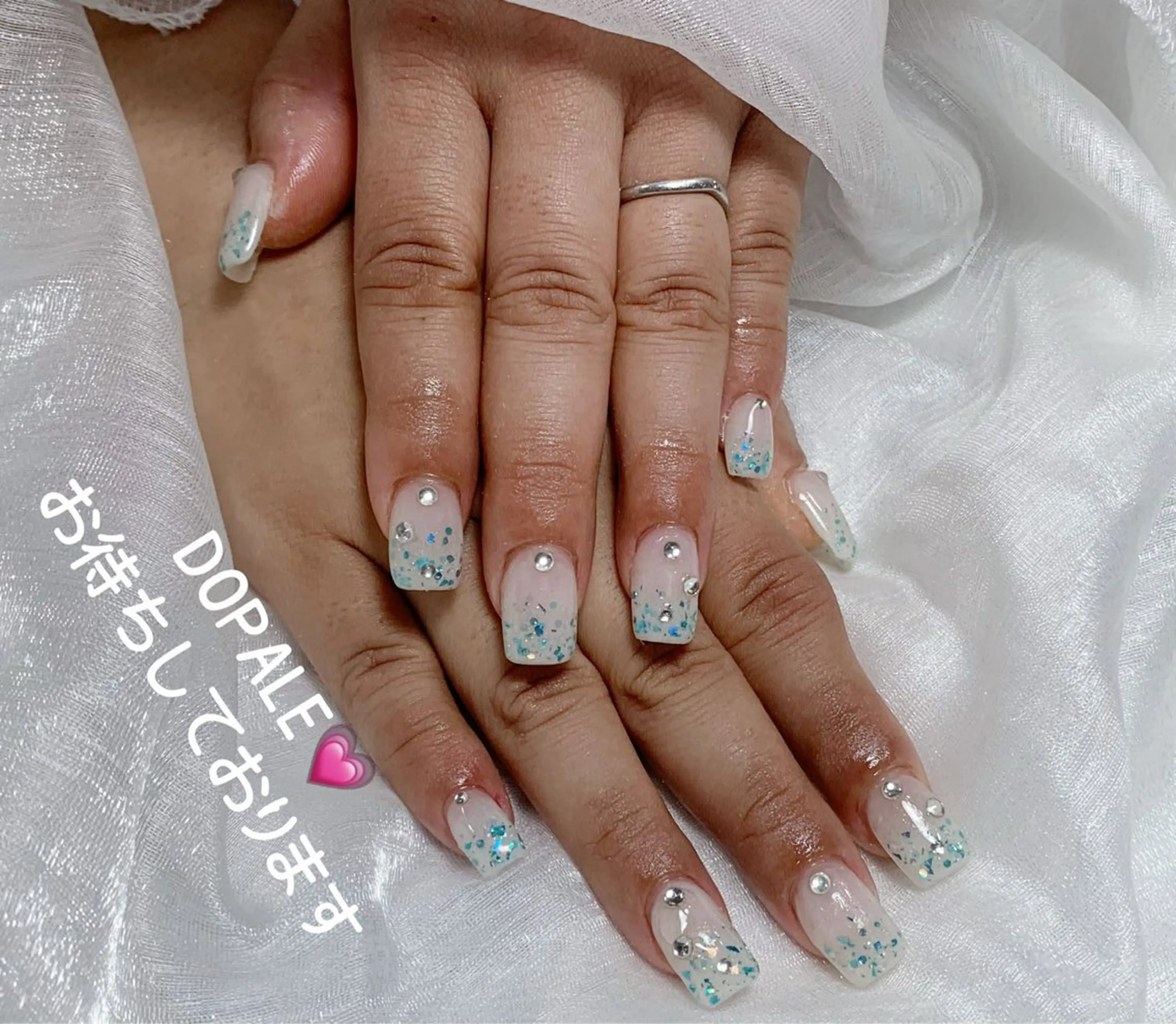 ネイル ハンドネイル D‘OPALEサロン所属・長さ出し専門店 上野kkのネイルデザイン