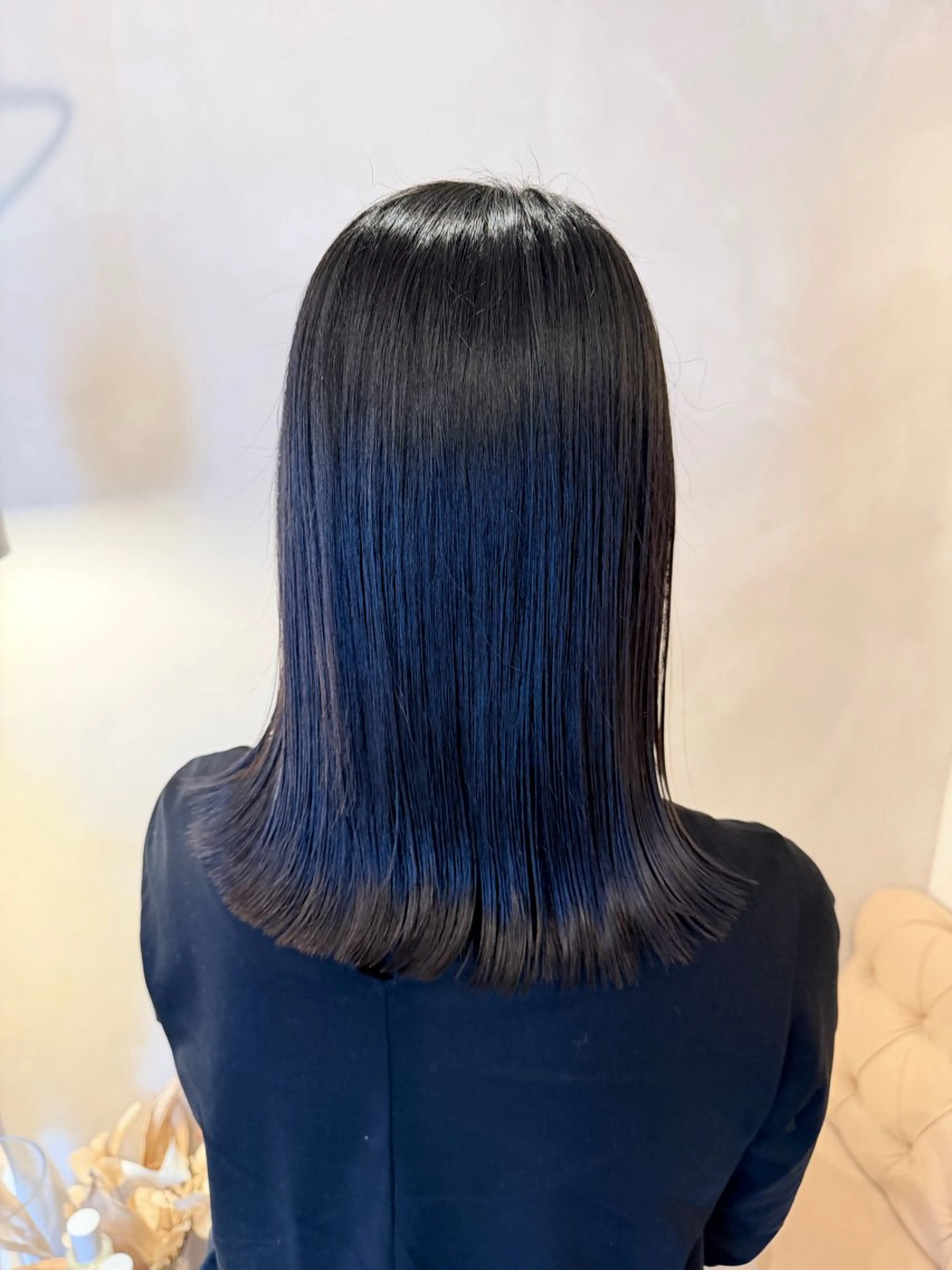 セミロング カット 縮毛矯正 トリートメント 草野ゆずき⌇縮毛矯正 ⌇レイヤー⌇ボブ🕊のヘアスタイル