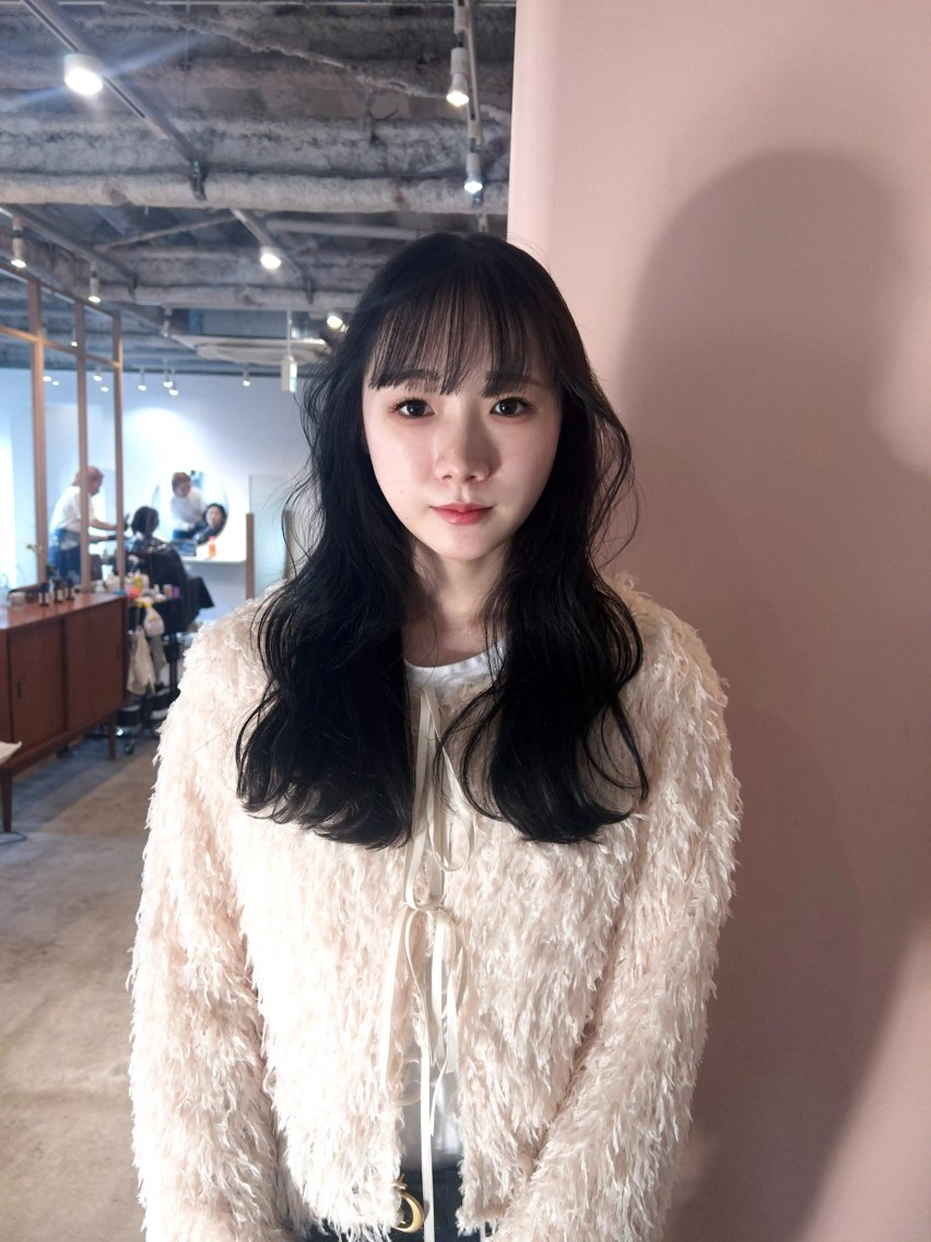 ロング カラー ヘアアレンジ ブルーカラー グレージュ カット ヘアカラー 🎀suzuna 透明感colorのヘアスタイル