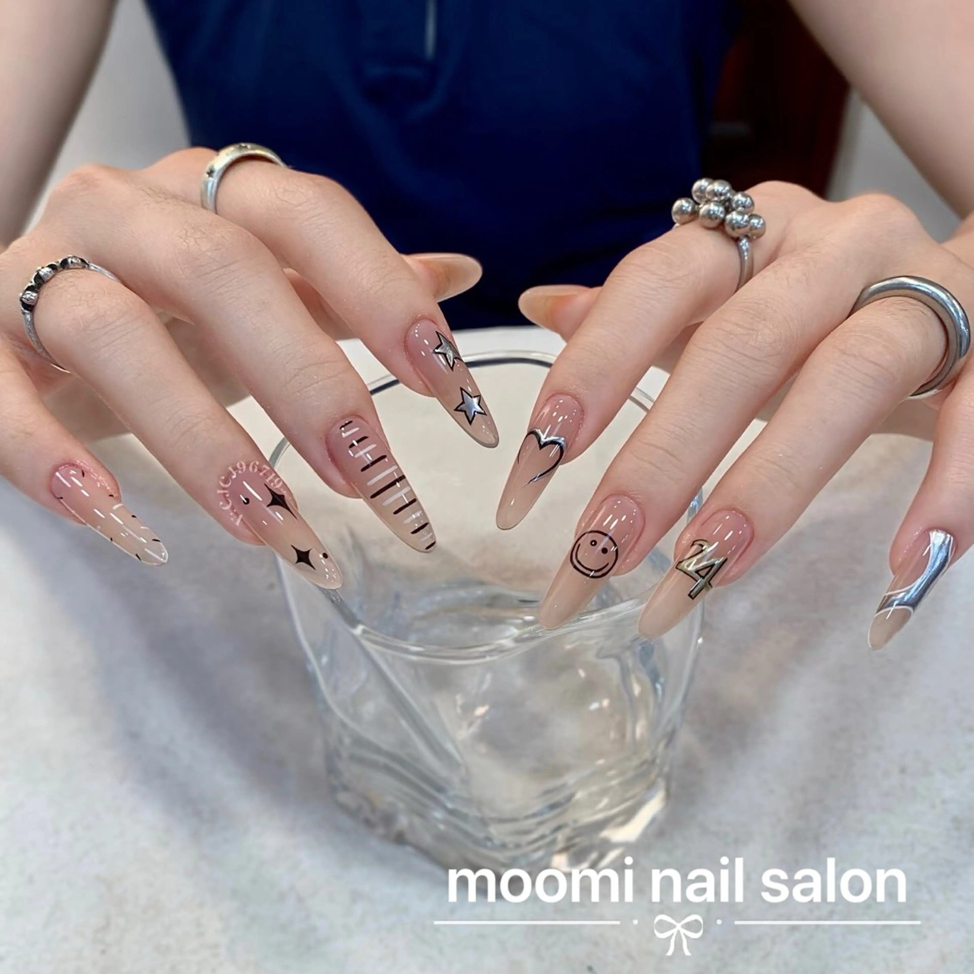 ネイル ハンドネイル moomi nail スカルプ専門のネイルデザイン