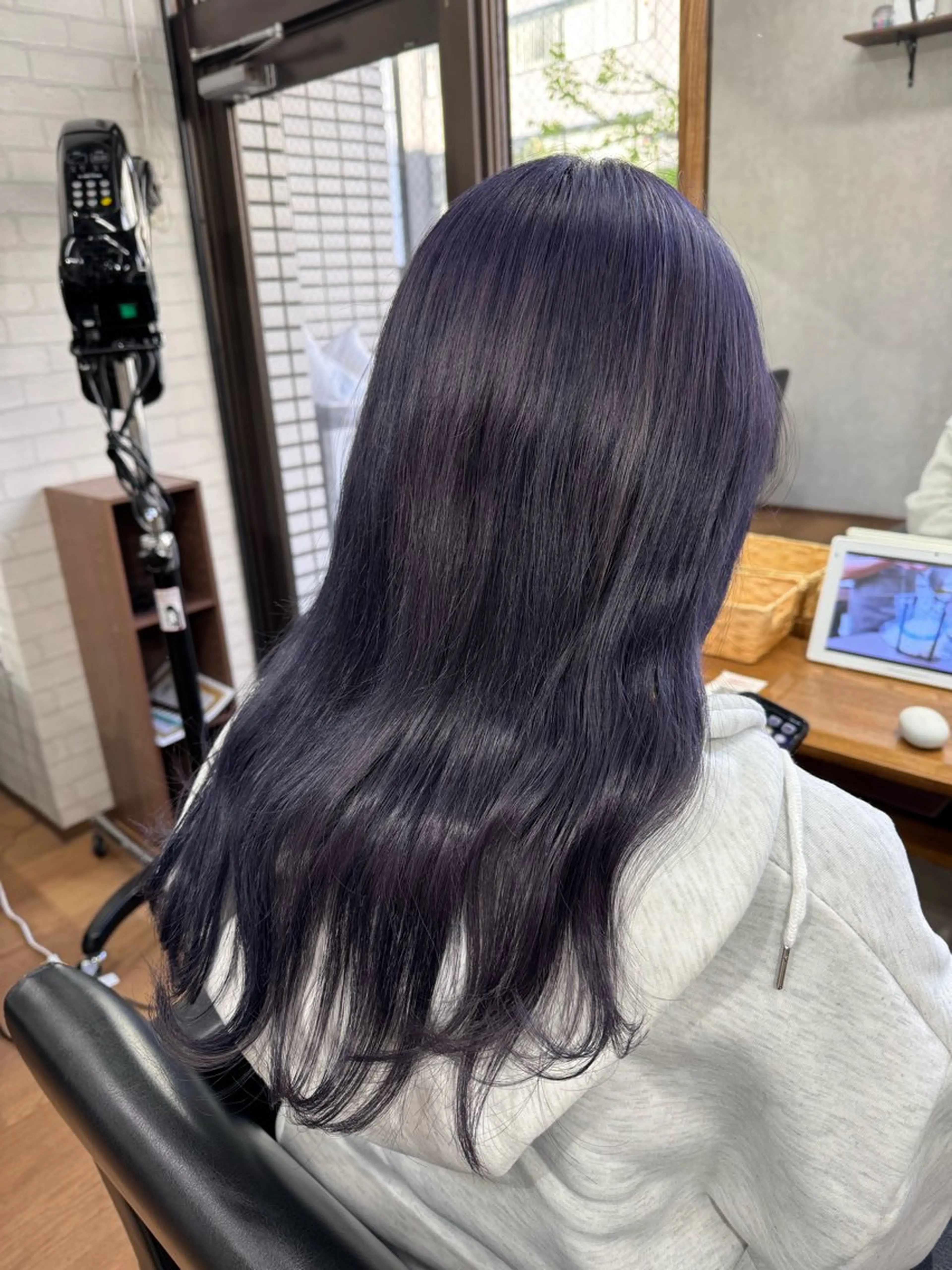 ロング カラー バイオレットカラー カット ヘアカラー ✨ハイトーン カラー福岡拓也✨のヘアスタイル
