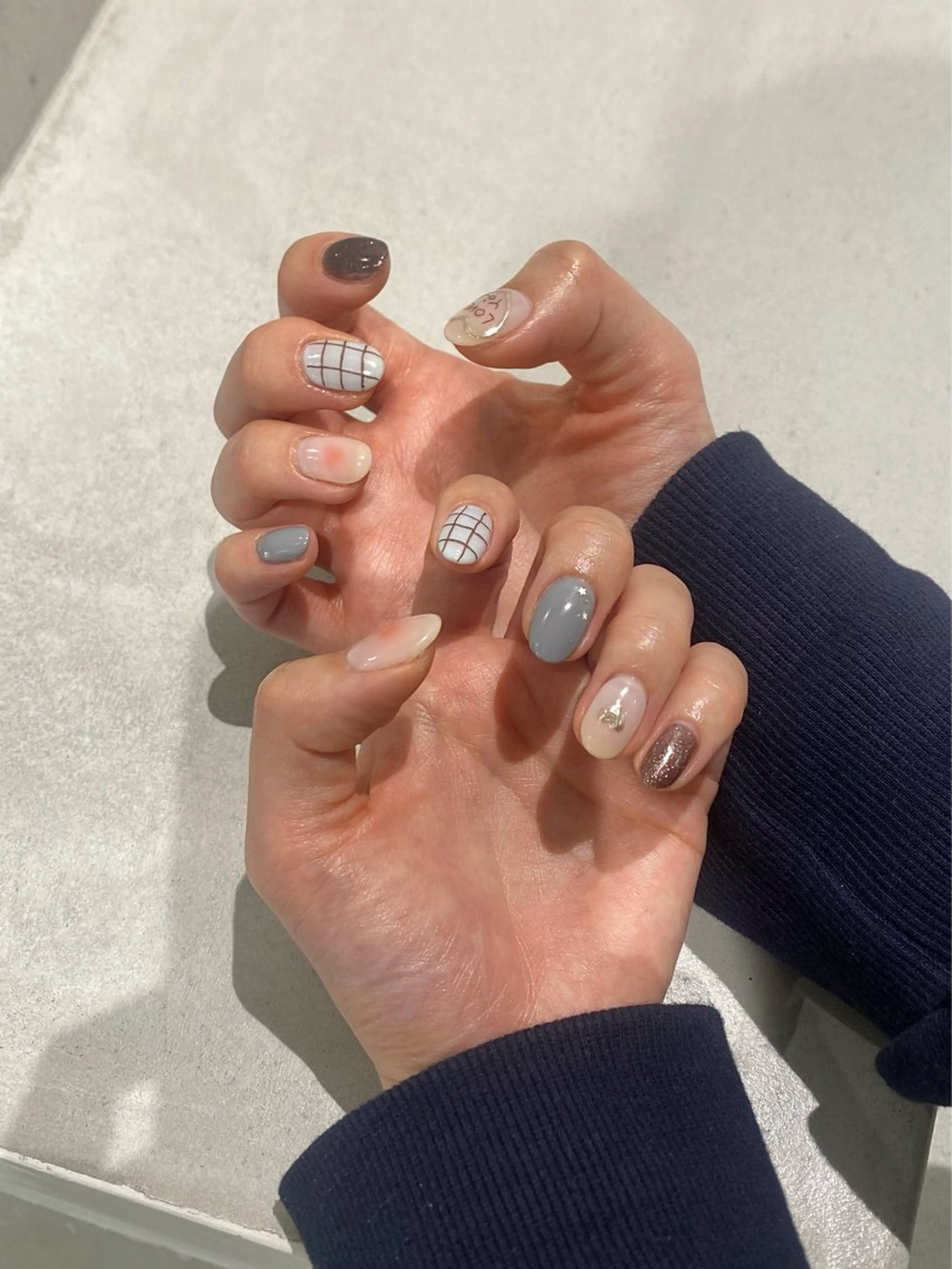 U30限定🤍フルオーダー【持ち込みデザイン】💅（オフ代+¥500）の写真