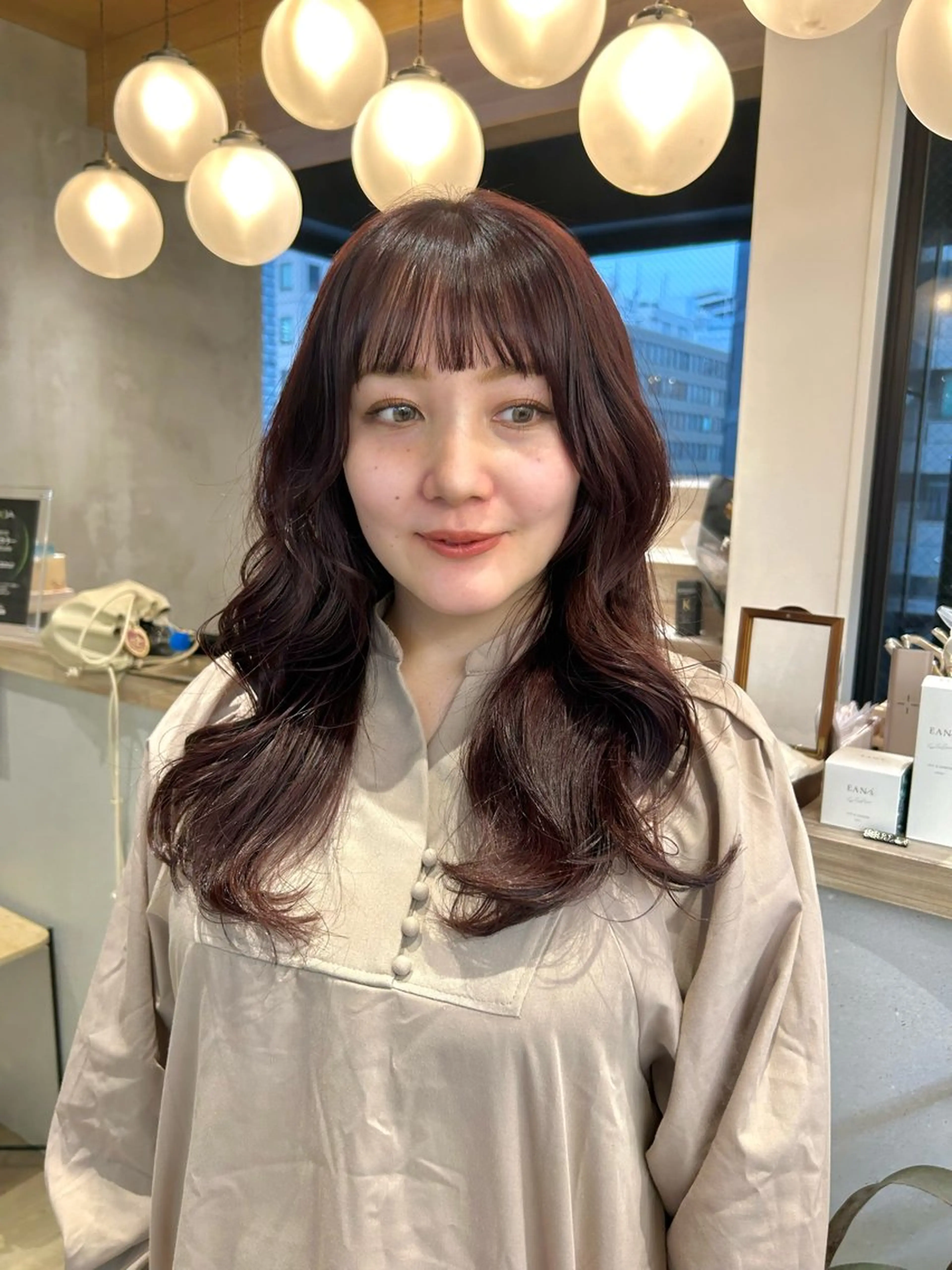 ロング カット ヘアカラー トリートメント 🩵縮毛矯正/ブリー チ/髪質改善/いつかのヘアスタイル