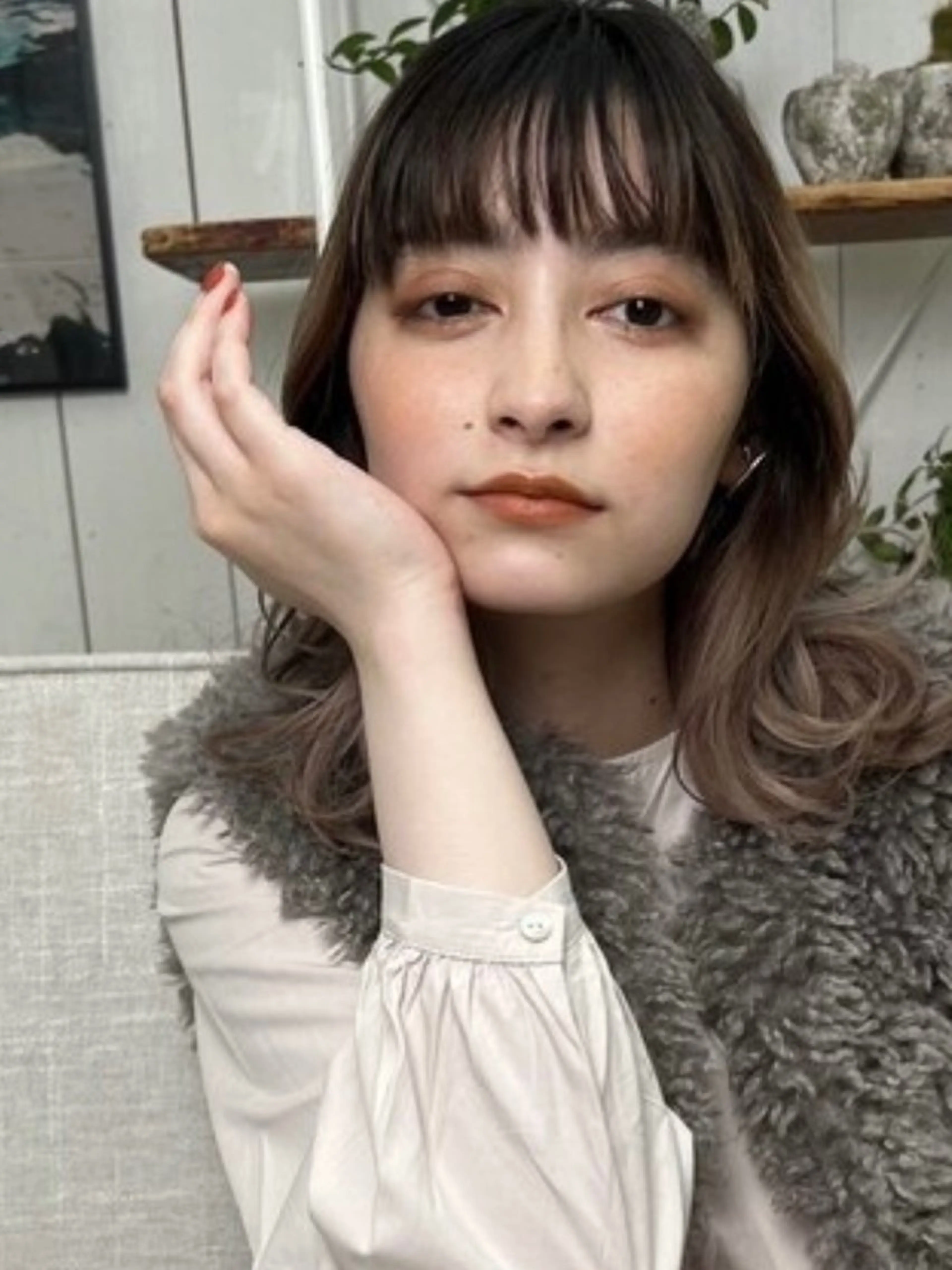 ミディアム パーマ 🐰似合わせ☁️ Yuuri🐰のヘアスタイル