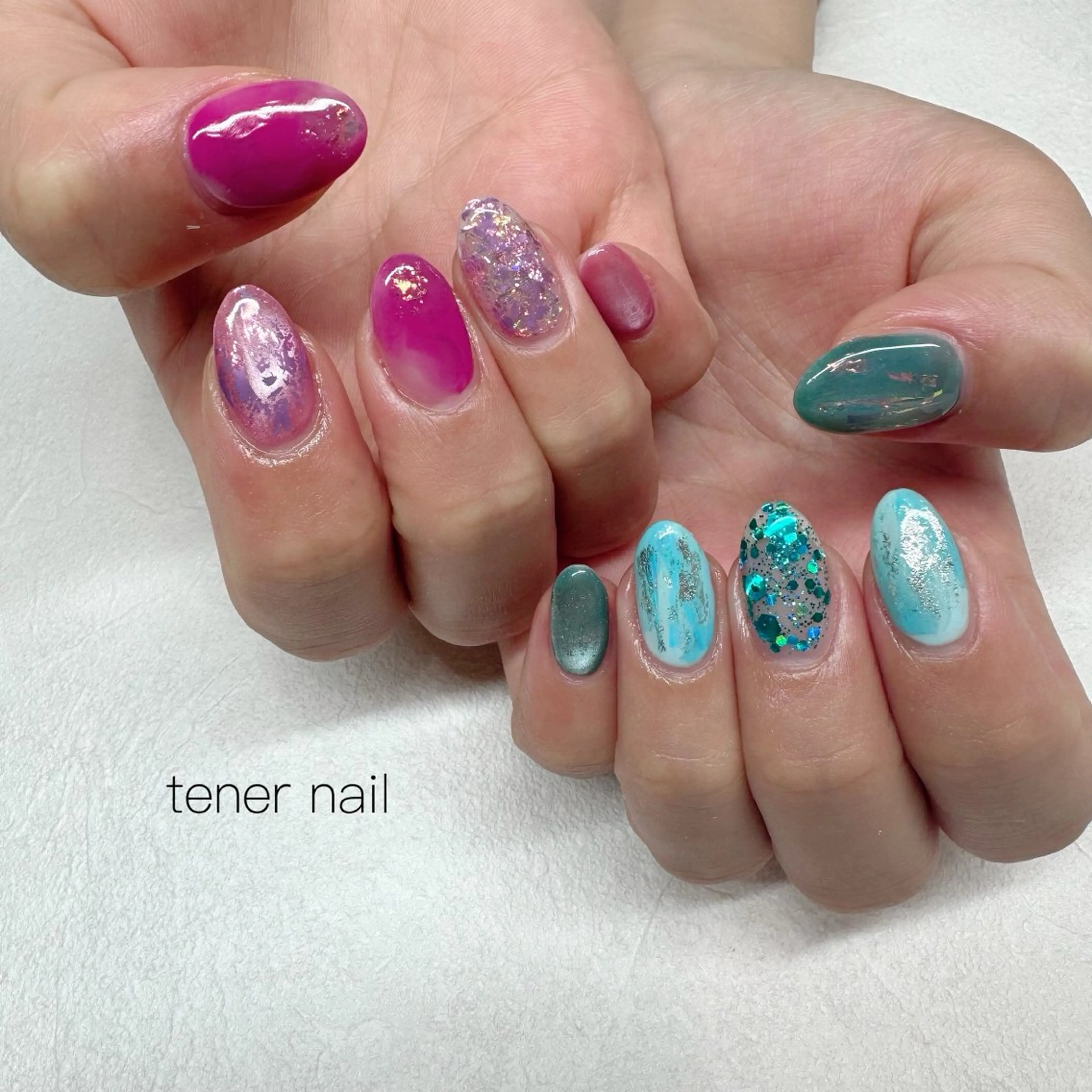 ネイル ニュアンスネイル ハンドネイル tener  nail  テネルネイル所属・テネルネイル tener nailのネイルデザイン