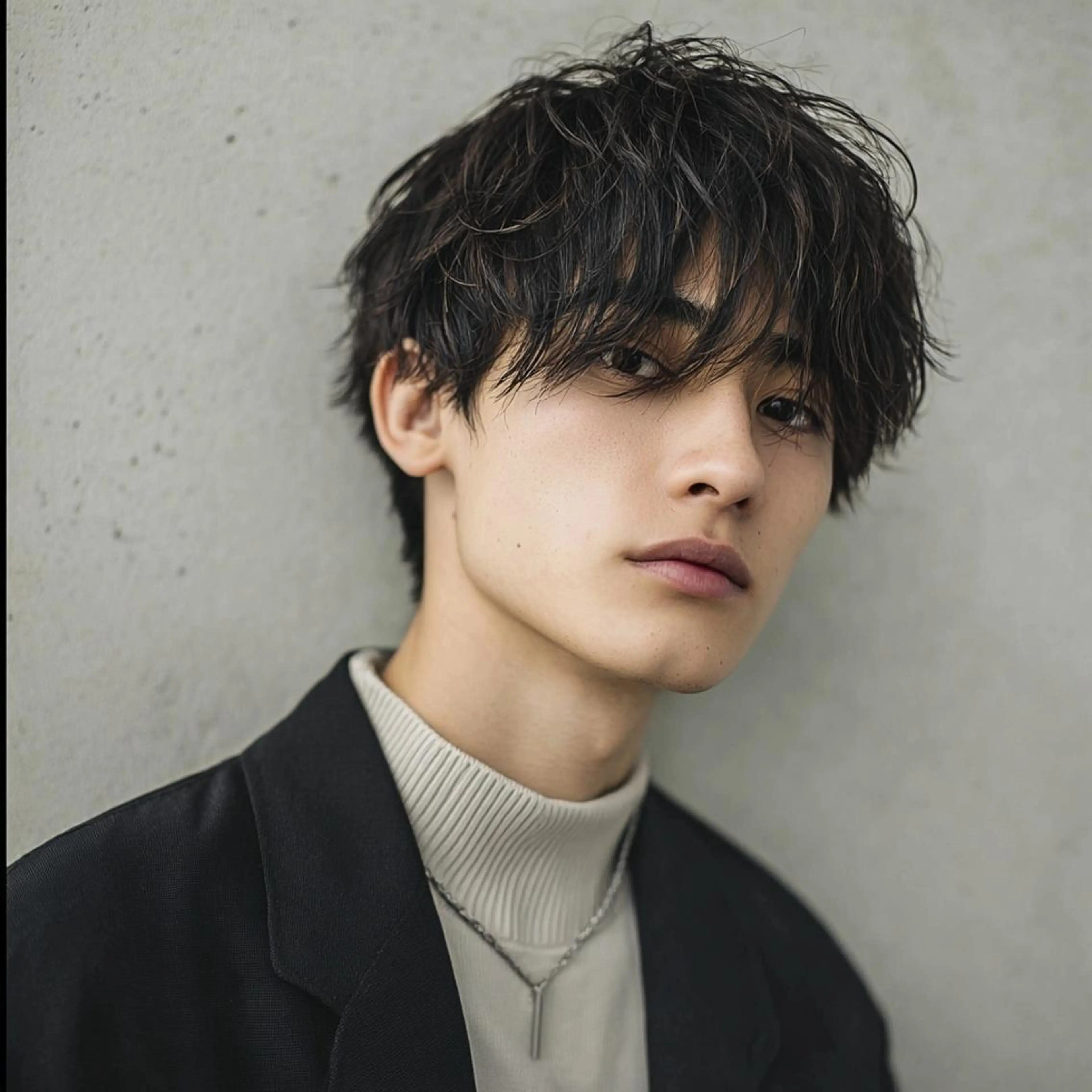 メンズ カラーモデル☆彡 今川茉綾のヘアスタイル