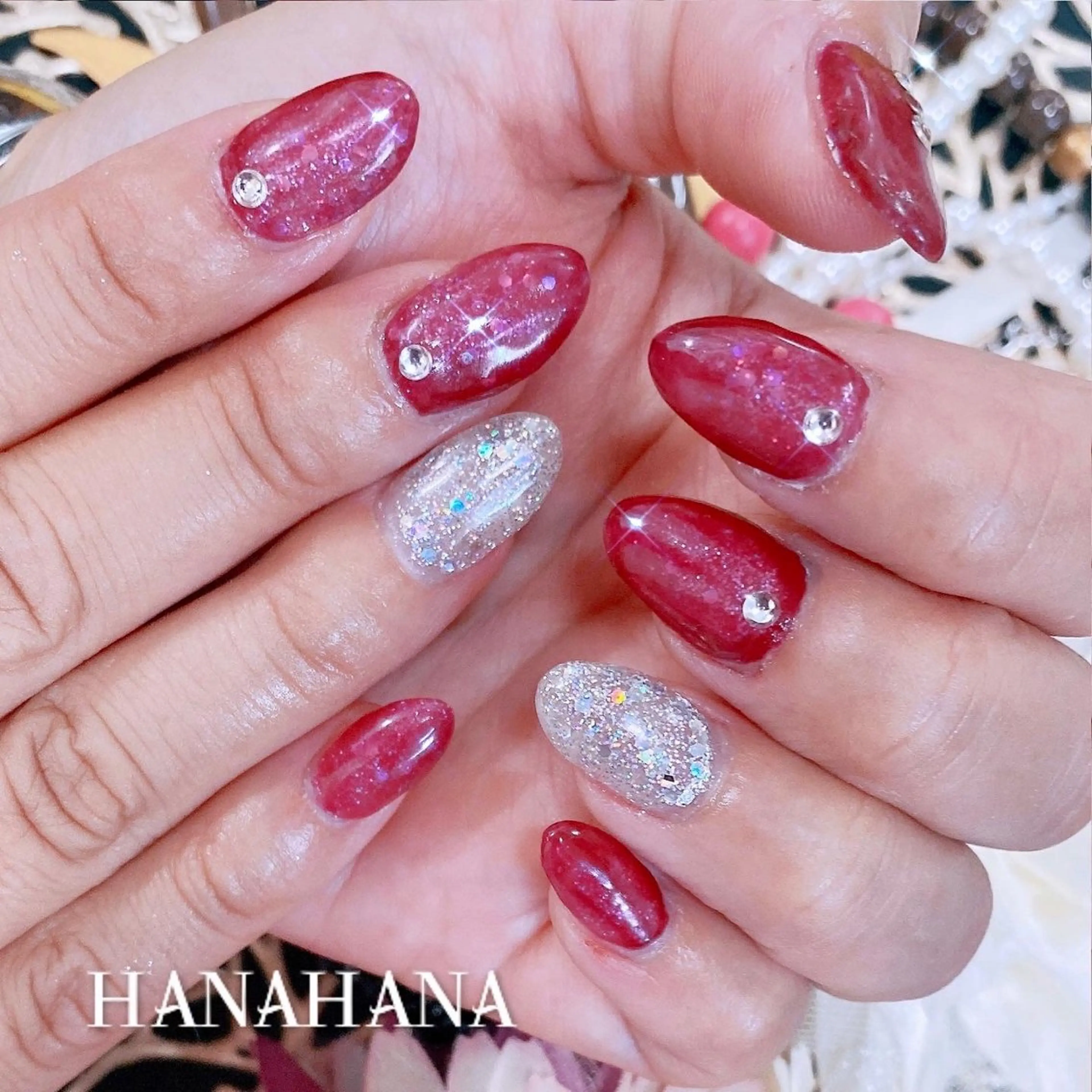 ネイル ジェルネイル HANAHANAのネイルデザイン