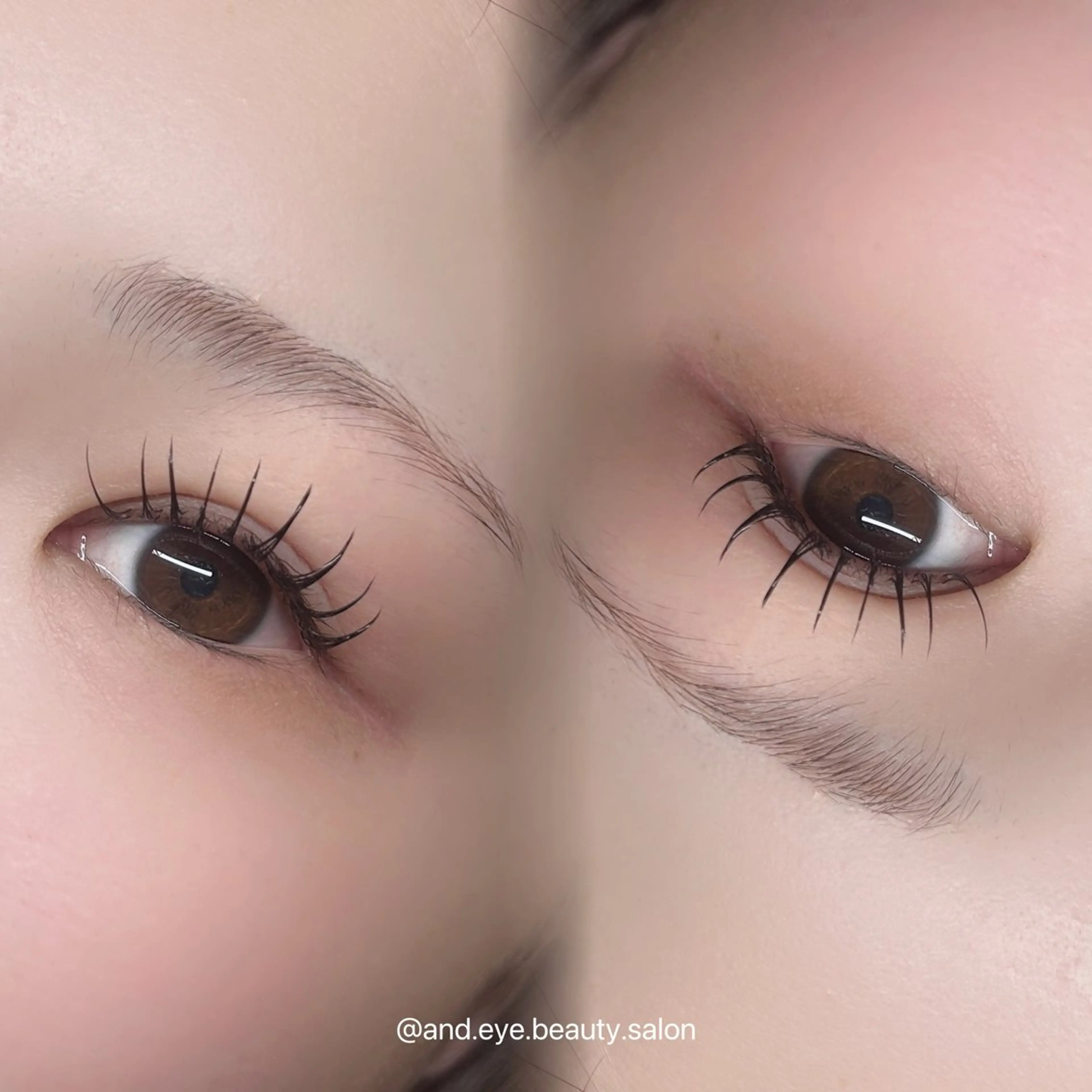 マツエク・マツパ and_eye所属・𝐒𝐀𝐍𝐀 学園前のマツエク・マツパデザイン