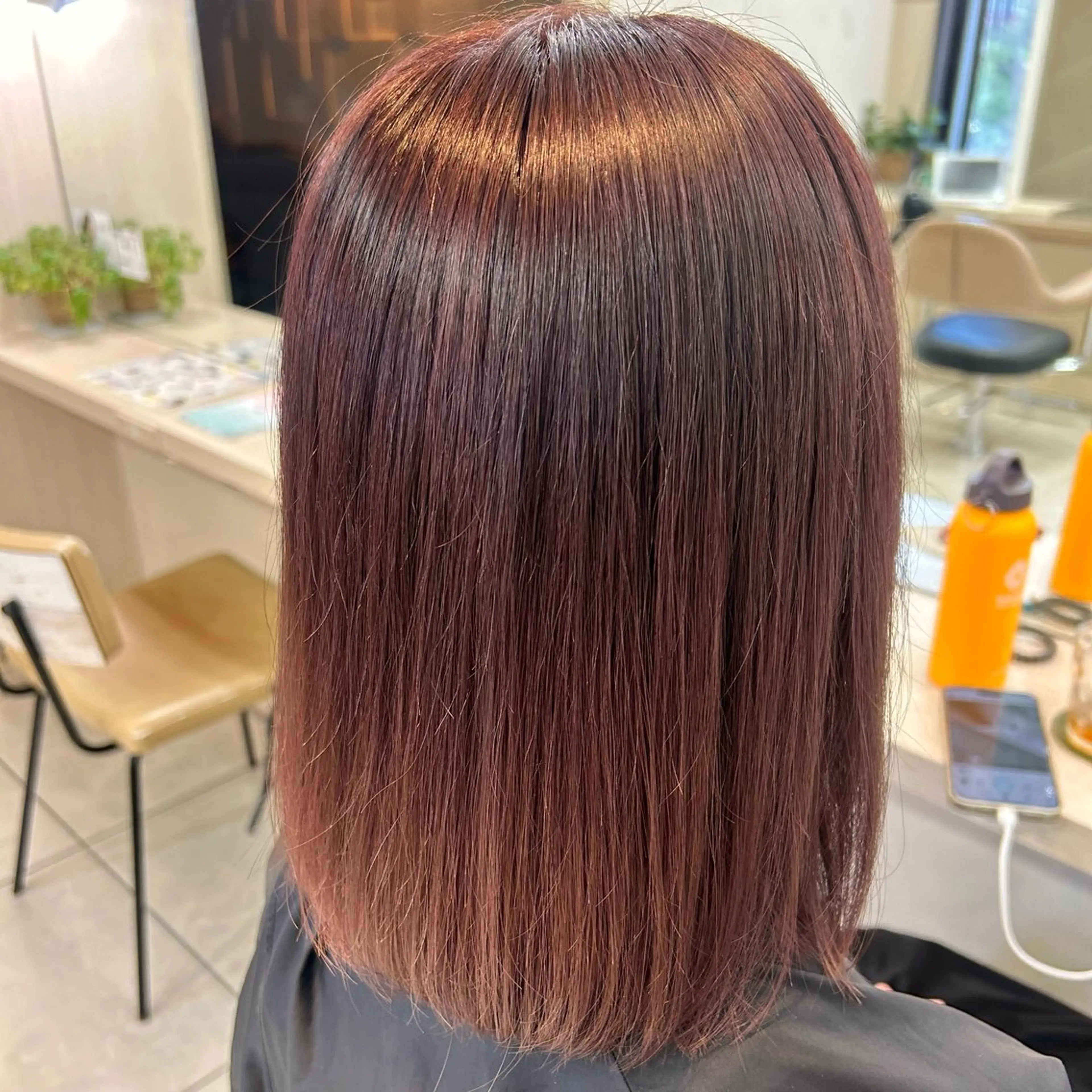 カラー ヘアカラー 🧃暖色カラー/🪷 アレンジ/　yunaのヘアスタイル