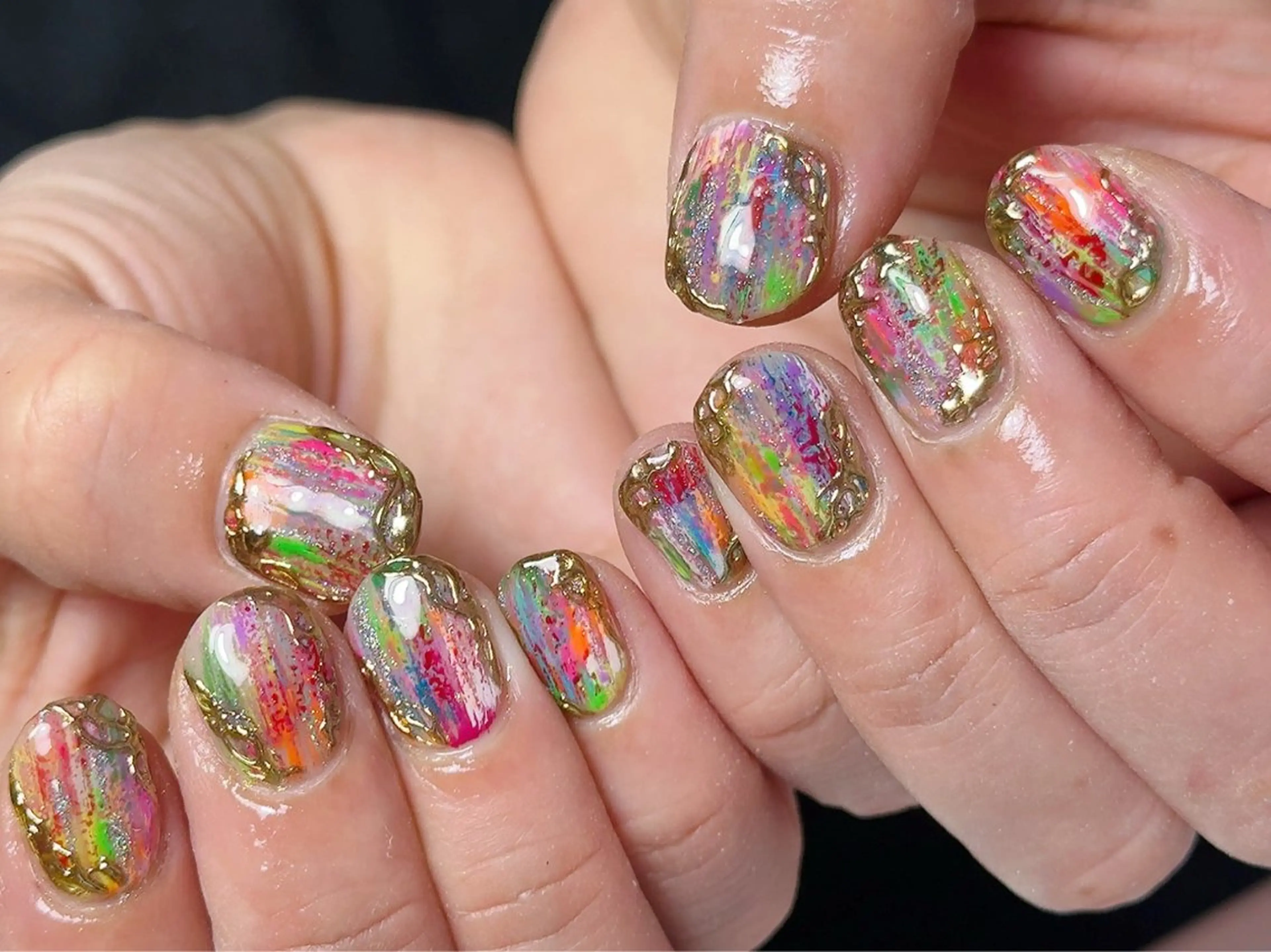 ネイル ハンドネイル Nail Atelier IamI所属・アイアムアイ 大村磨衣のネイルデザイン