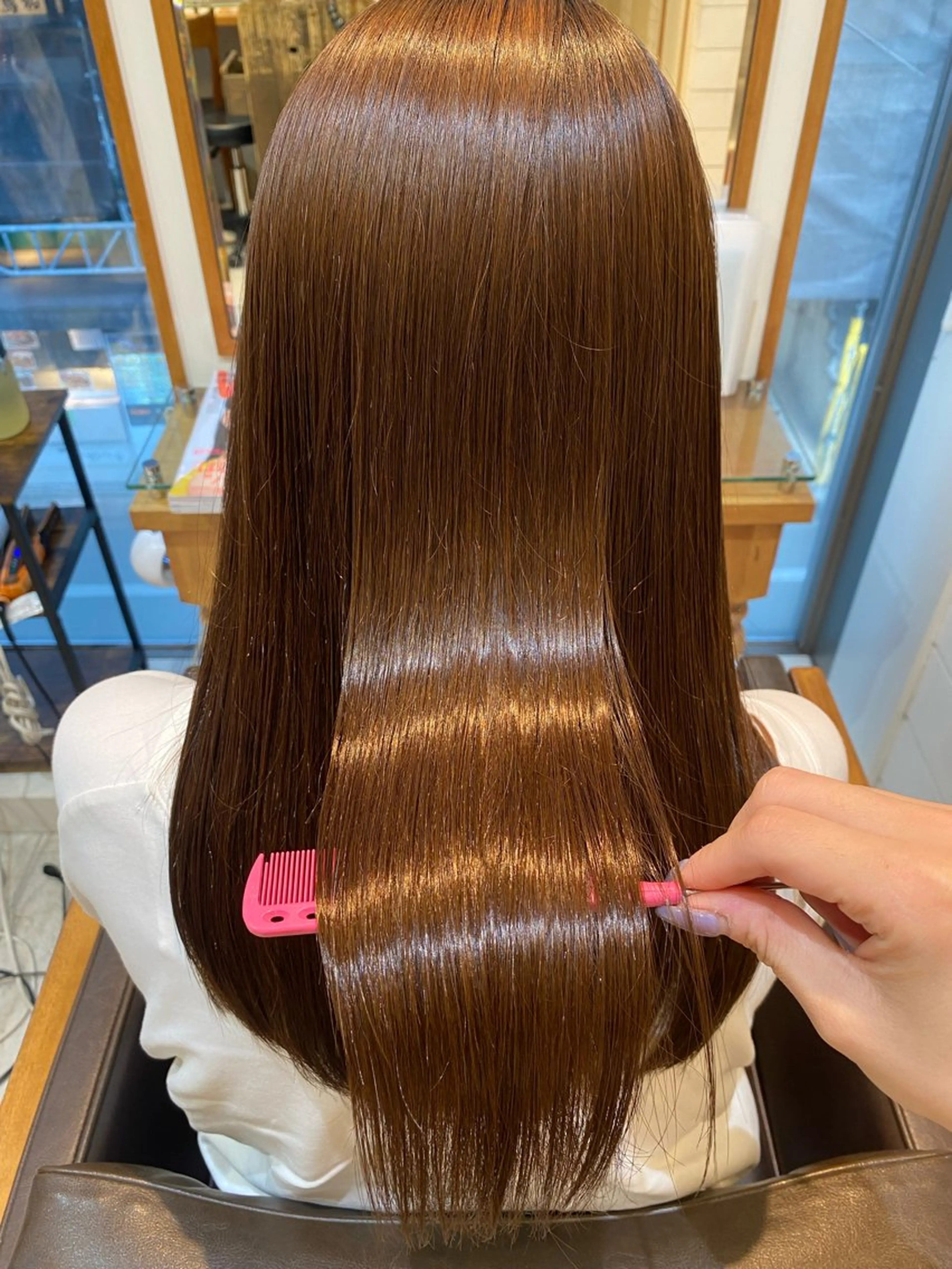 《❣️ミニモ限定47%off❣️》サラサラストレートに🌟美髪縮毛矯正＋髪質改善トリートメント✨の写真