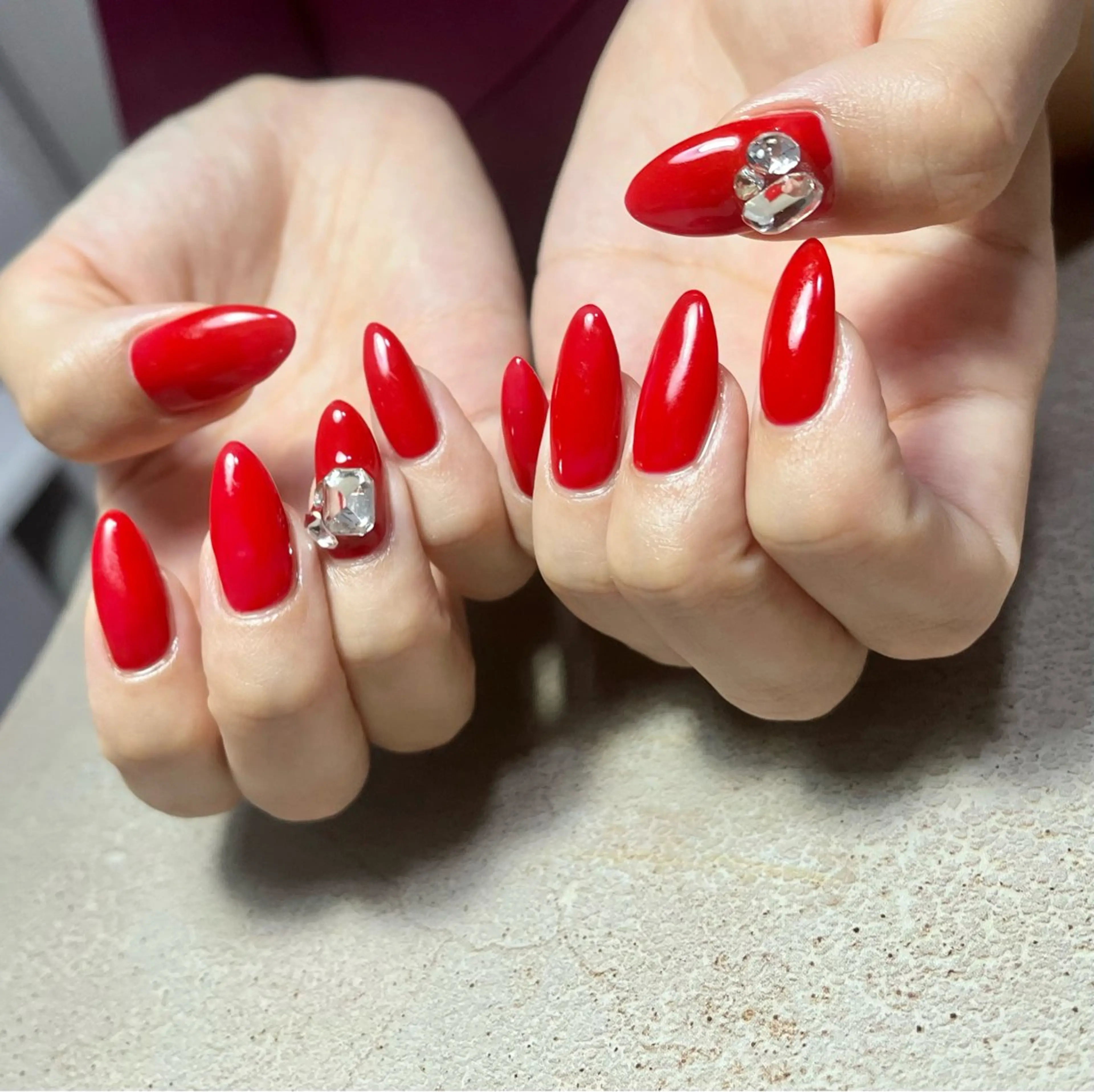 ネイル ハンドネイル goldgleams ちなのネイルデザイン