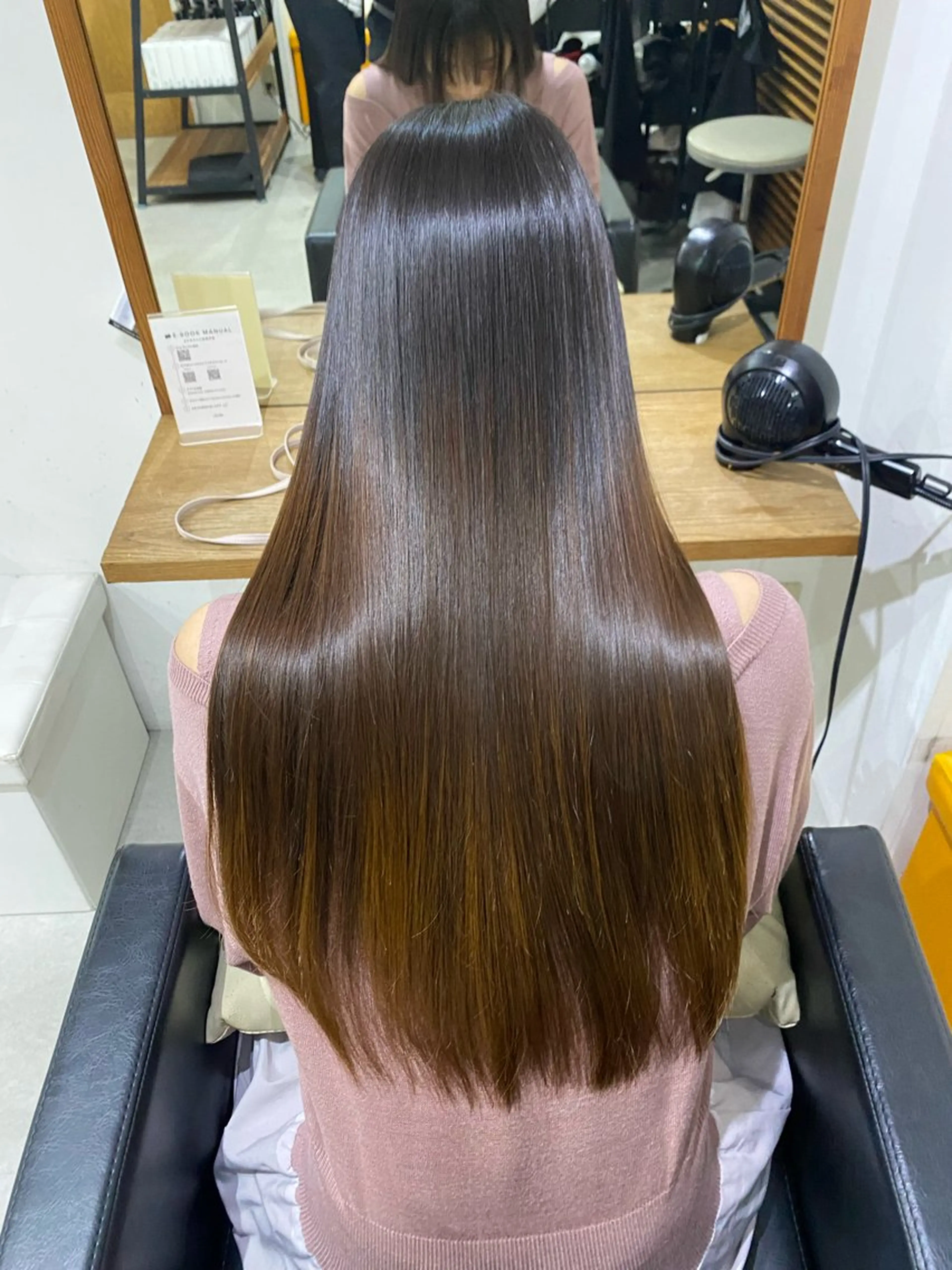 ロング 銀座⚜️【脱白髪染め 美髪矯正】トグチのヘアスタイル