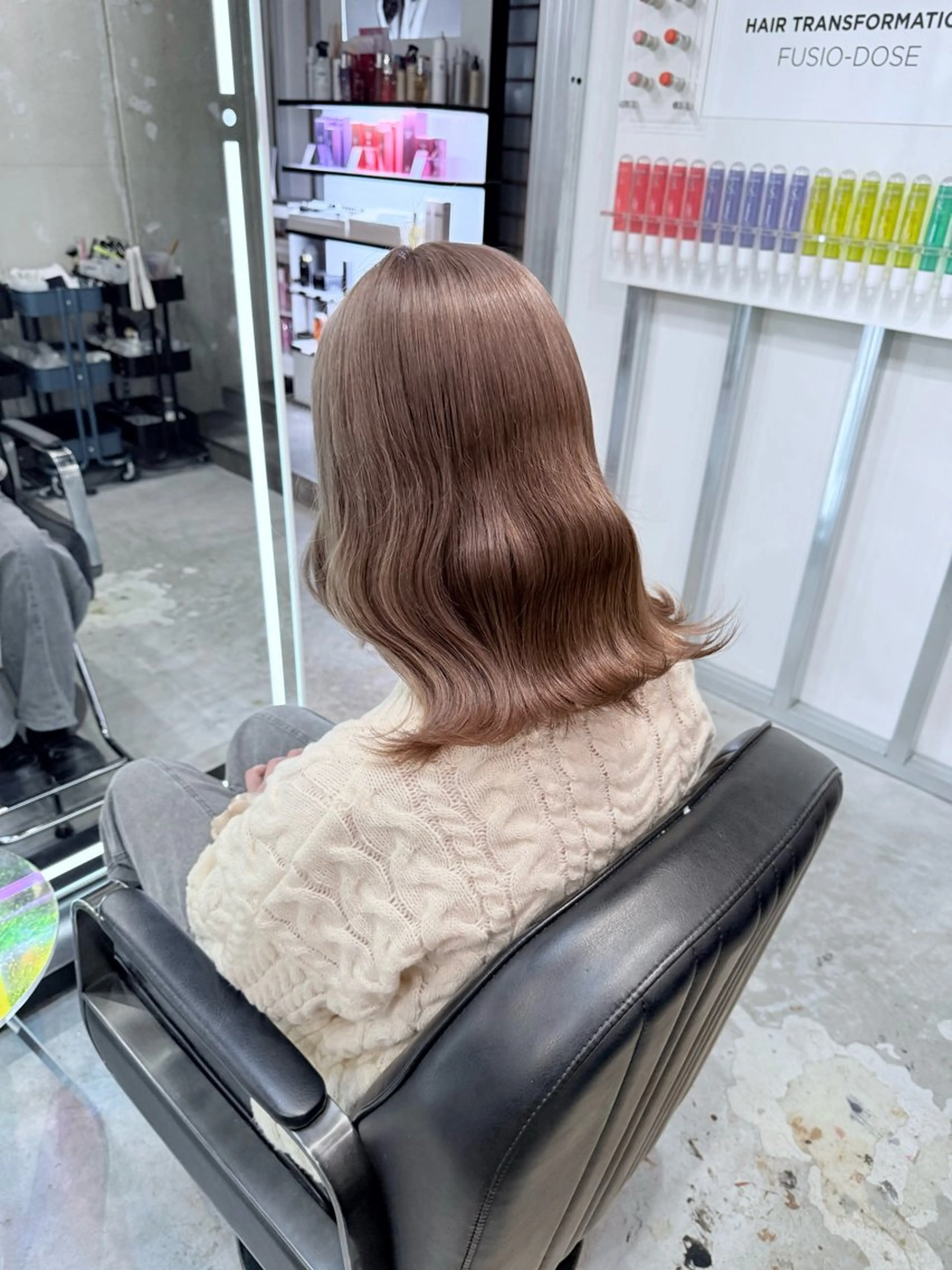 ミディアム EDeN Reaのヘアスタイル