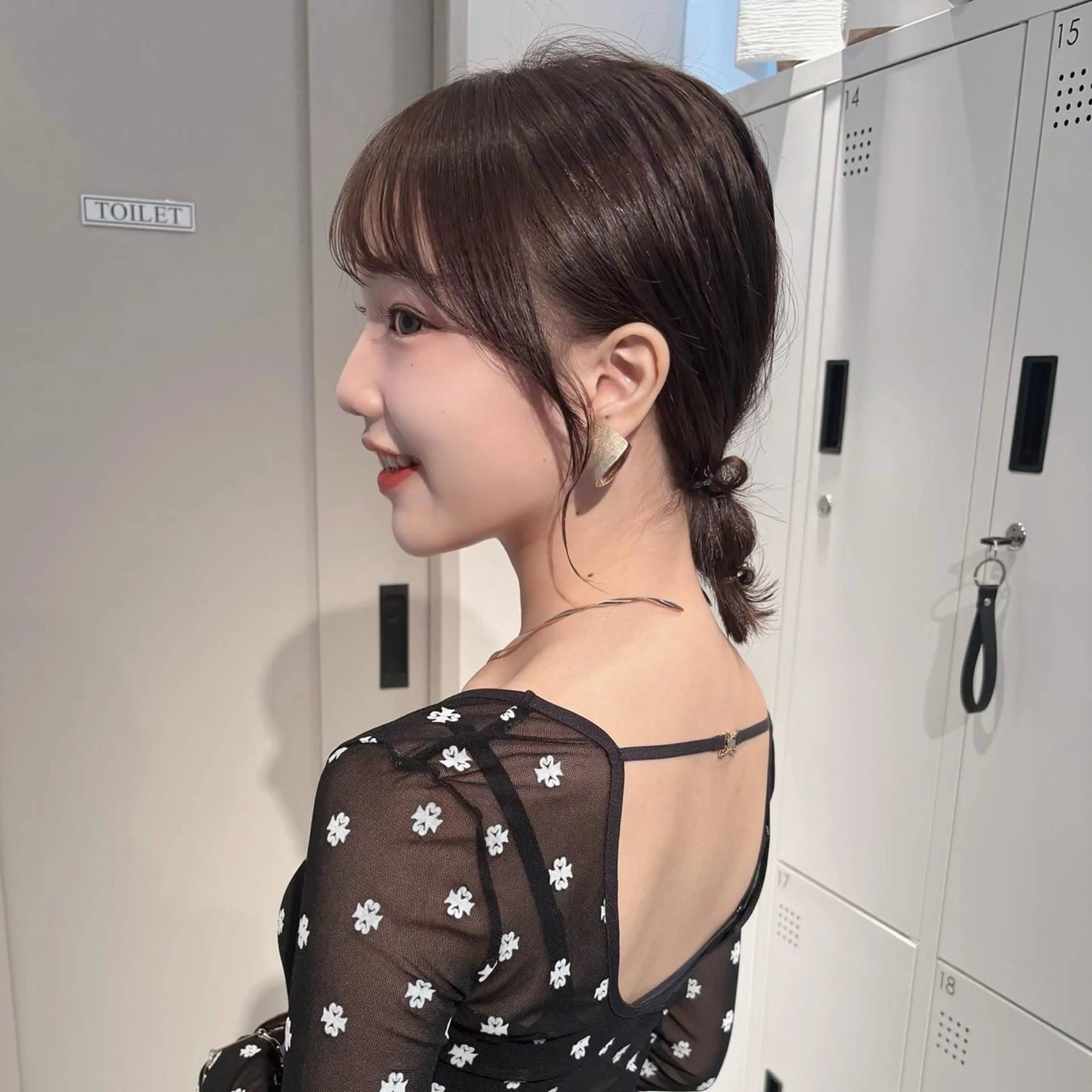 ショート カラー ボブ特化型美容師/赤 み消しカラー/ももかのヘアスタイル