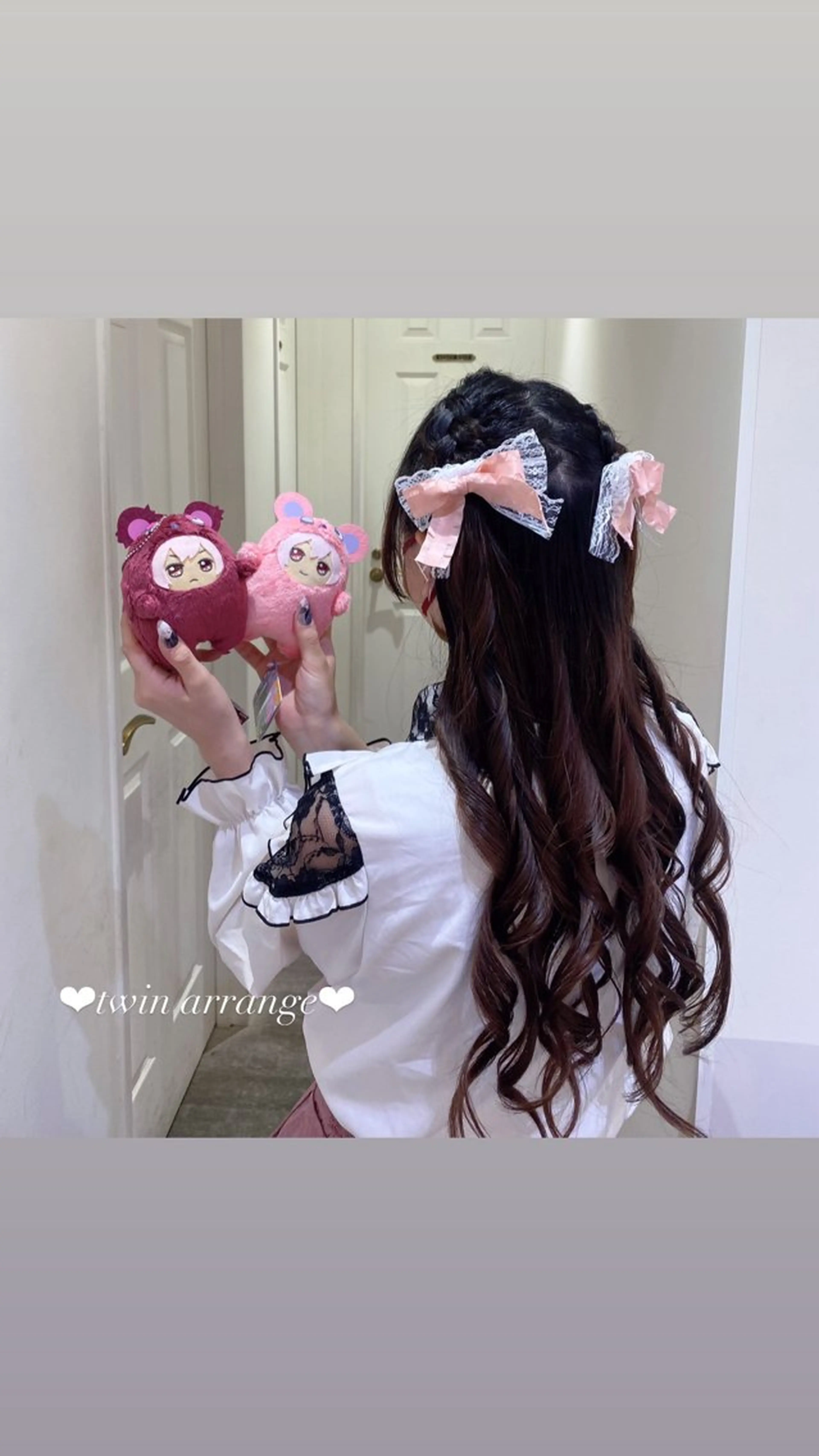 ヘアアレンジ エクステ🎀 暖色カラー🎀amiのヘアスタイル