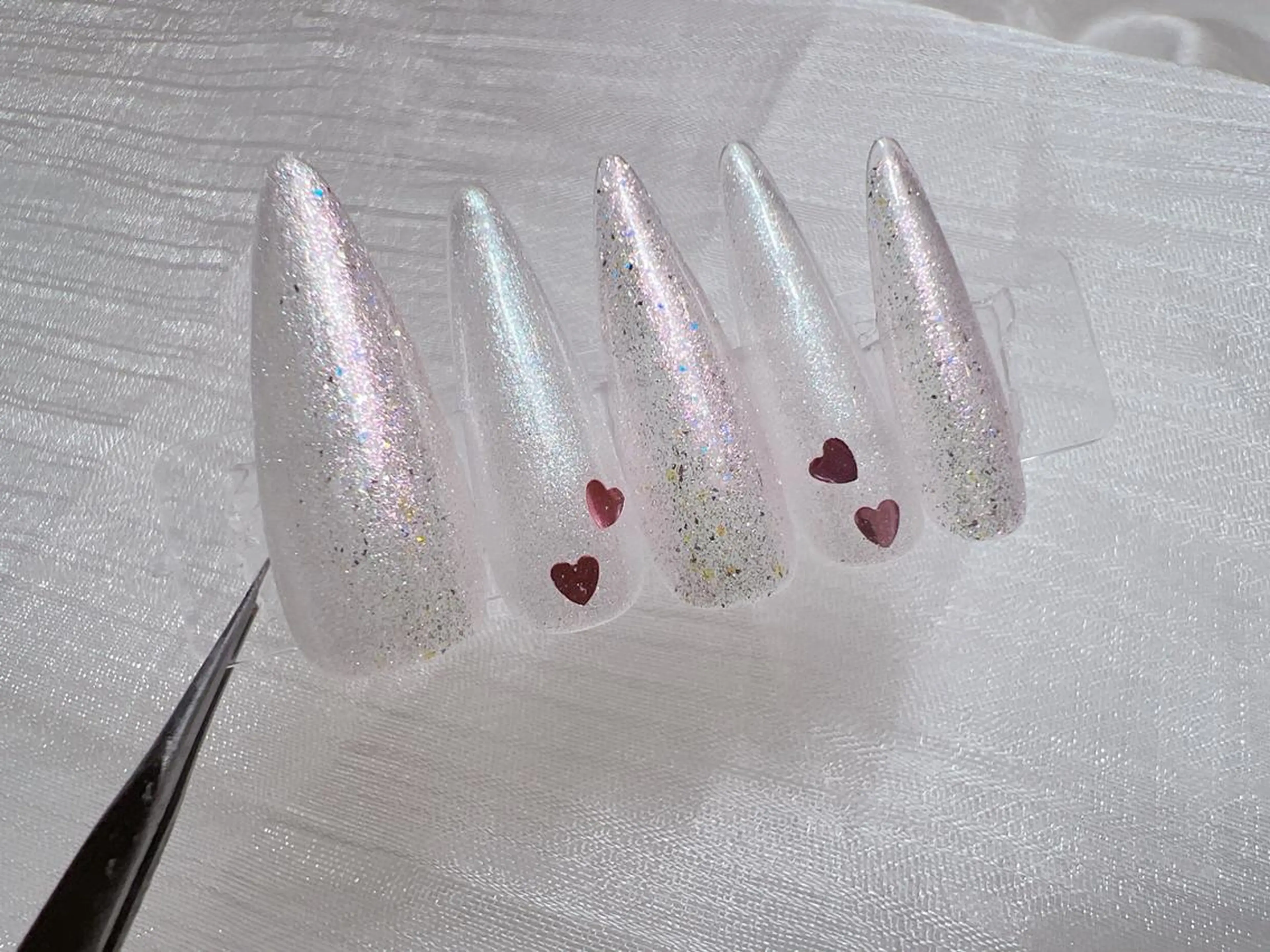 ネイル ハンドネイル MiKi Nai池袋 長さだし得意のネイルデザイン