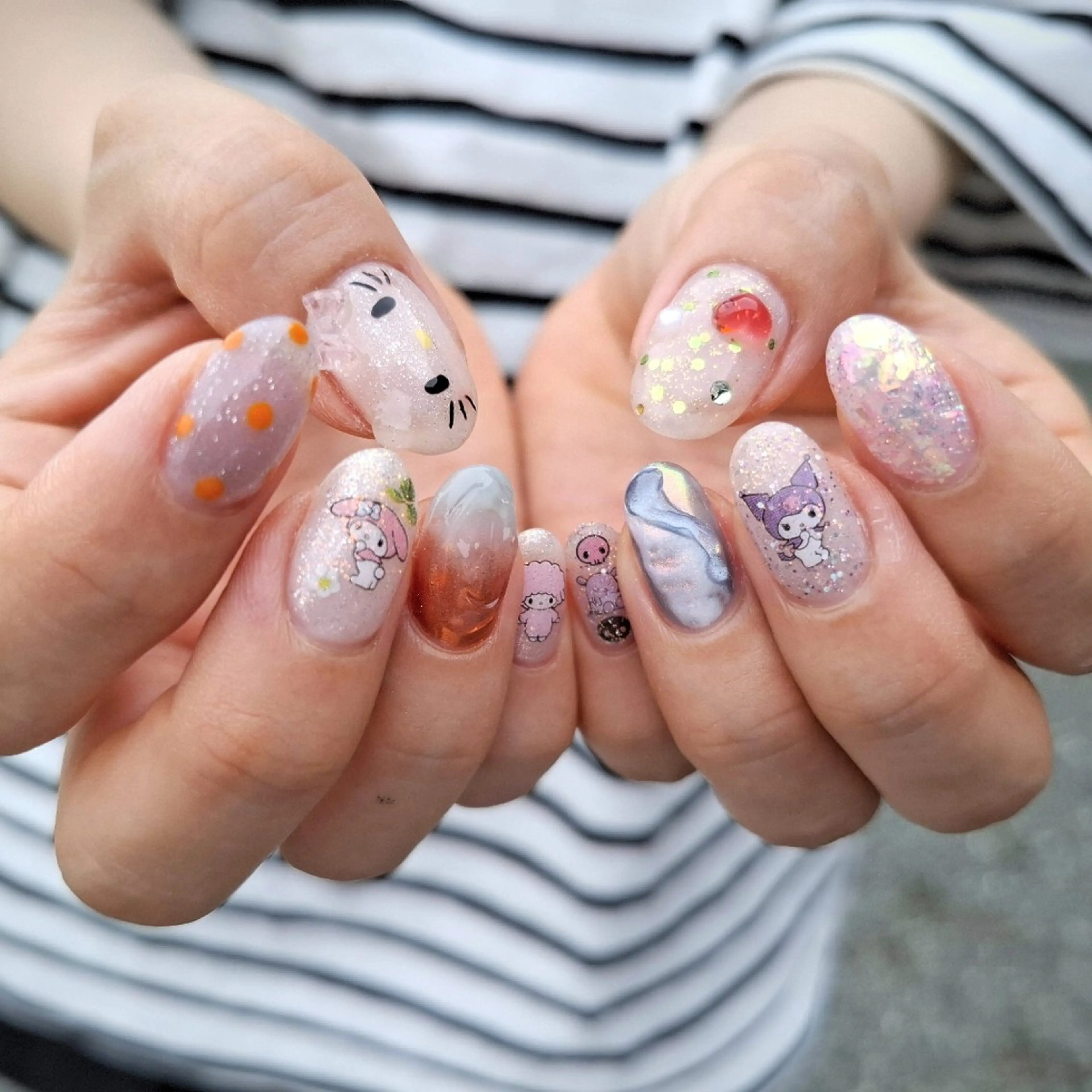 ネイル フットネイル ænon nailのネイルデザイン