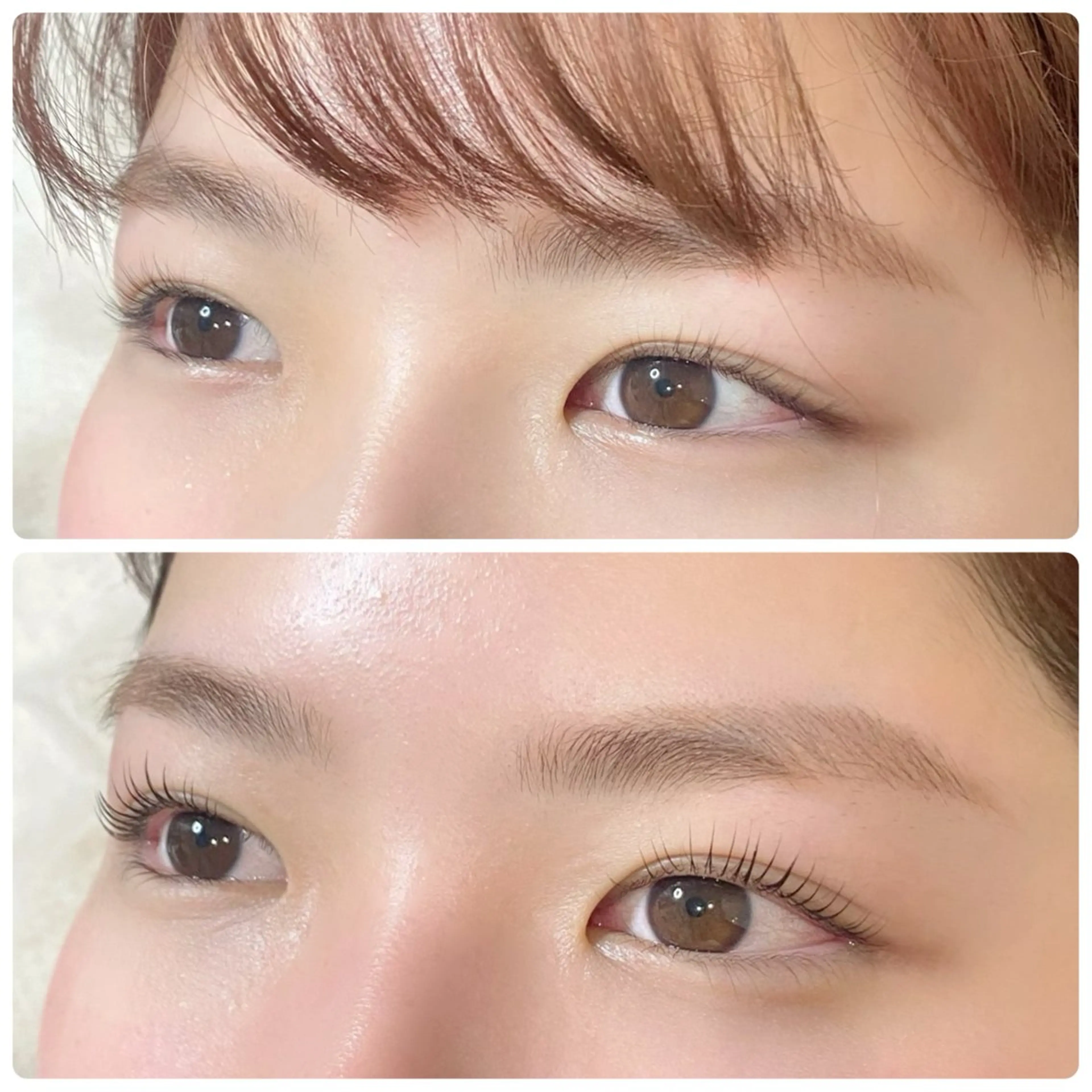 上下パリジェンヌラッシュリフト(まつげパーマ)★90分の写真