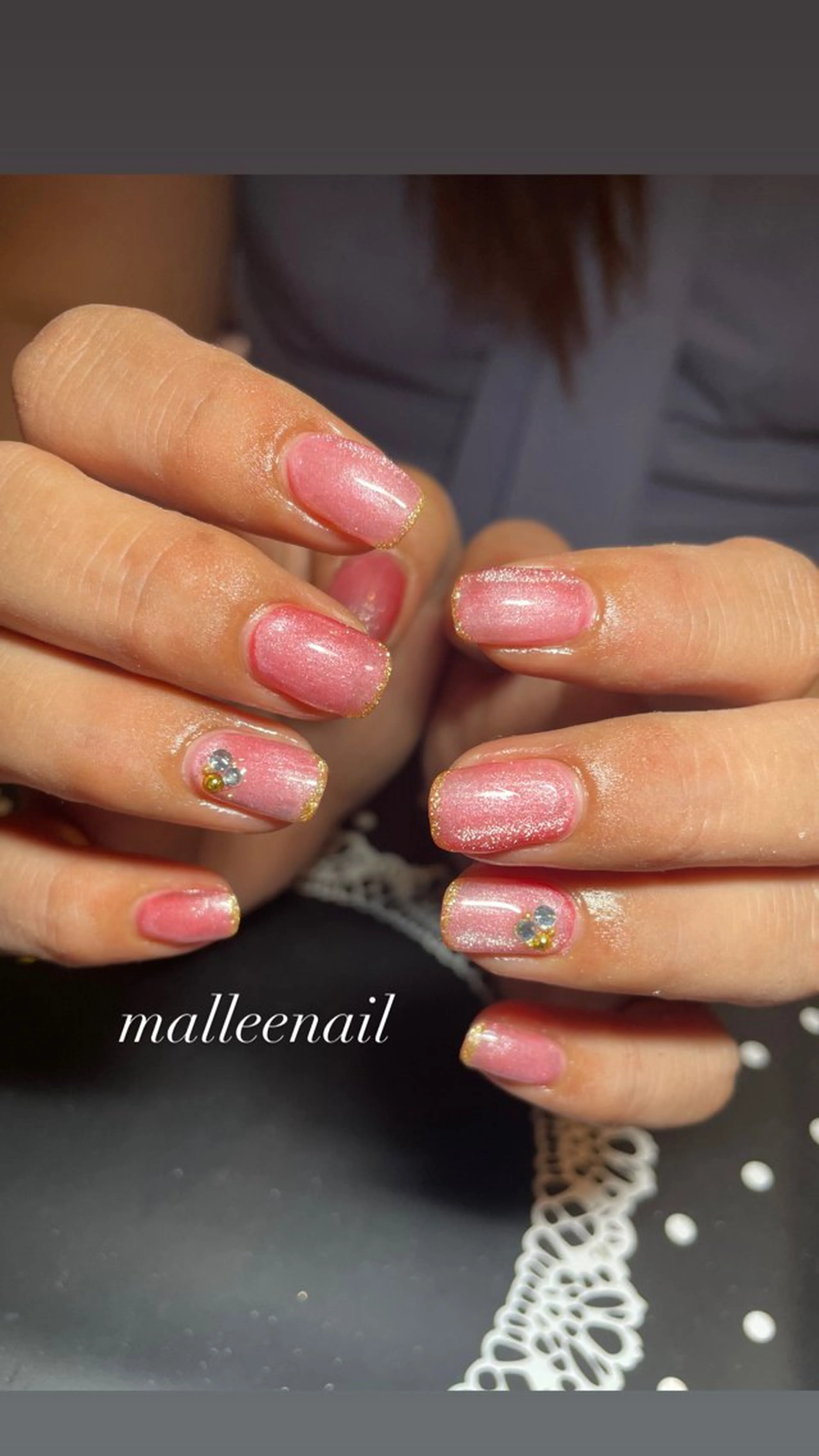 ショート mallee nailのネイルデザイン