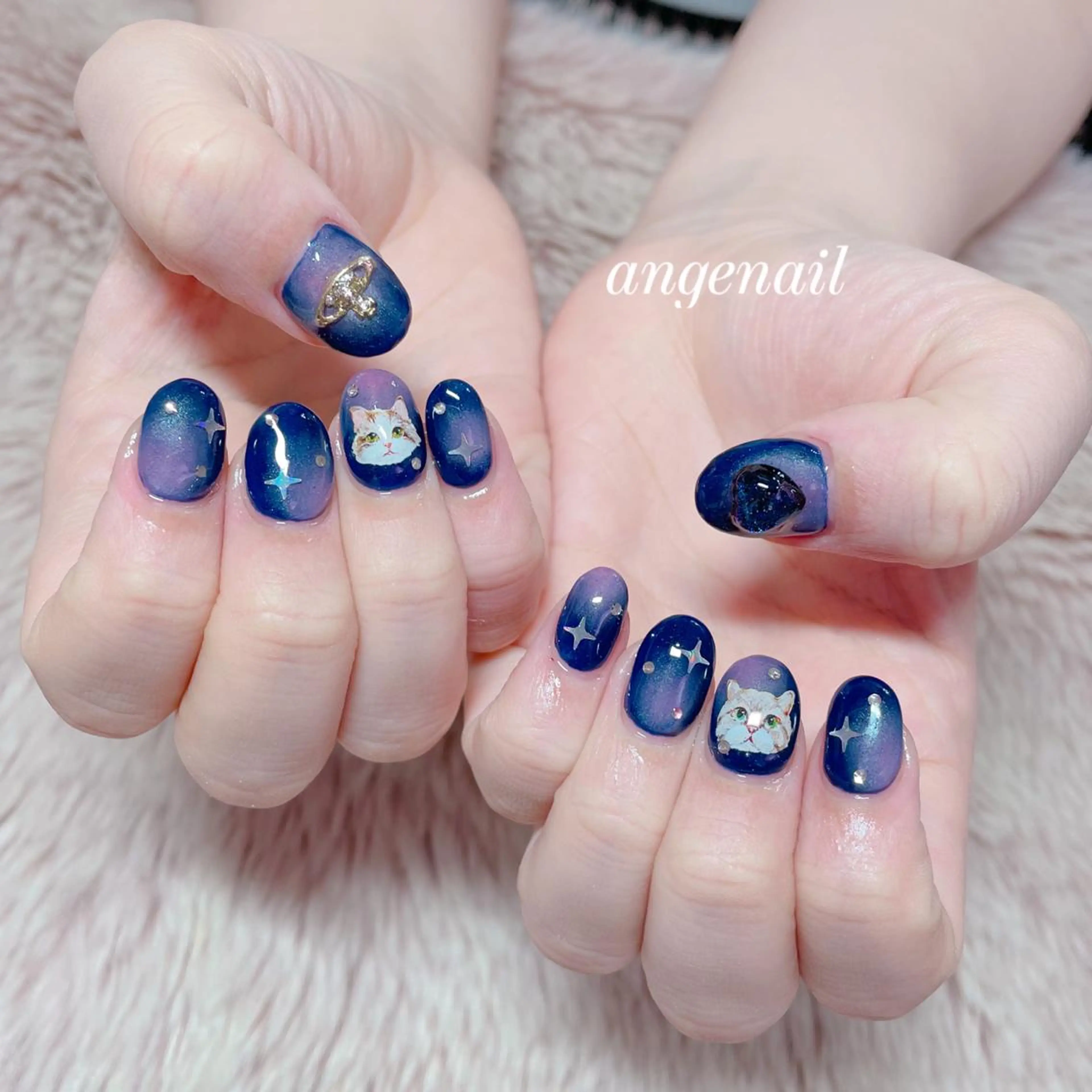 ネイル ハンドネイル オーナーネイリスト MAKIのネイルデザイン