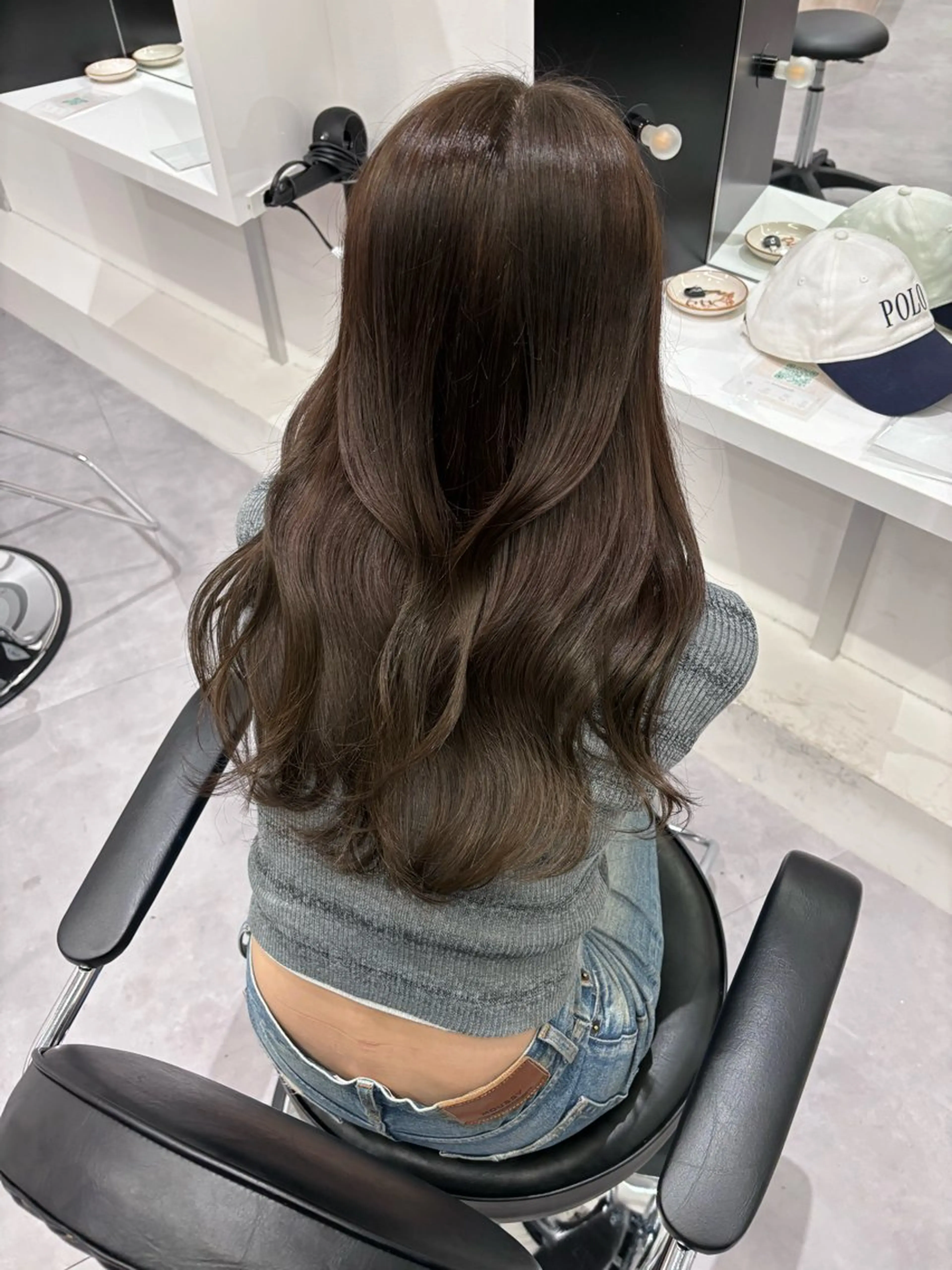 ロング しゅういち/赤み消し カラー特化のヘアスタイル