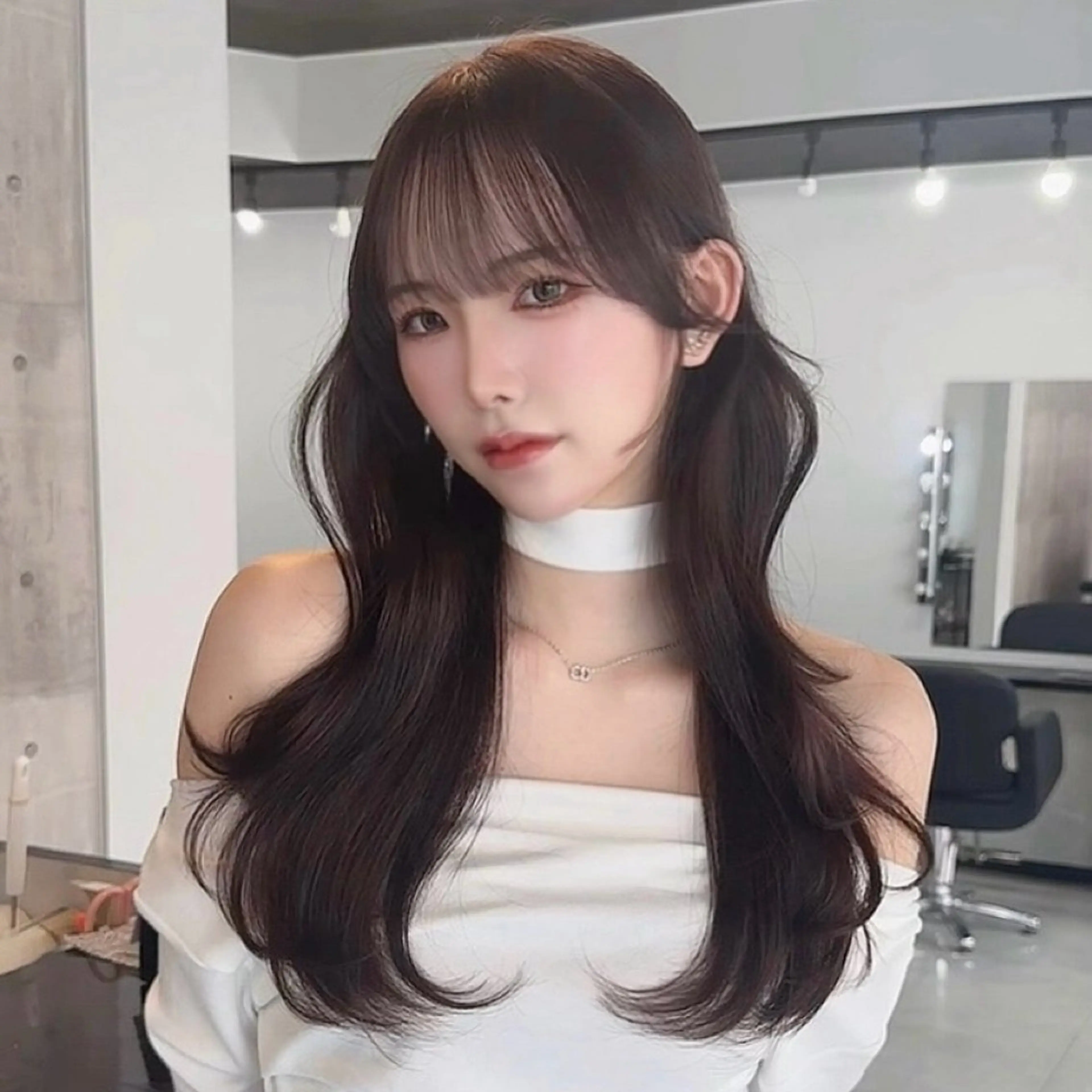 ロング カット ヘアカラー トリートメント レイヤー・ブリーチ kiyotoshiのヘアスタイル